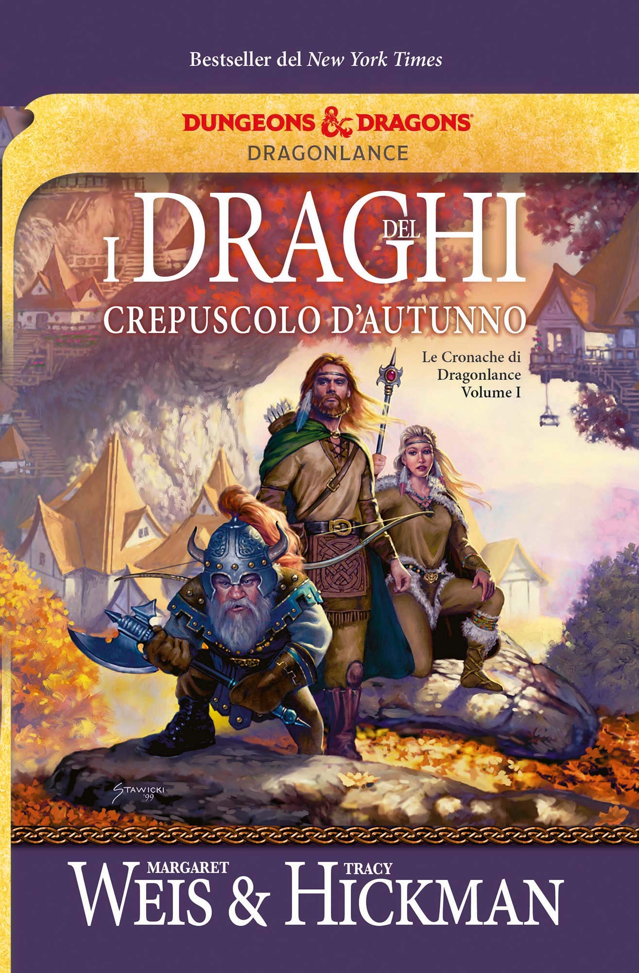 I draghi del crepuscolo d'autunno book cover