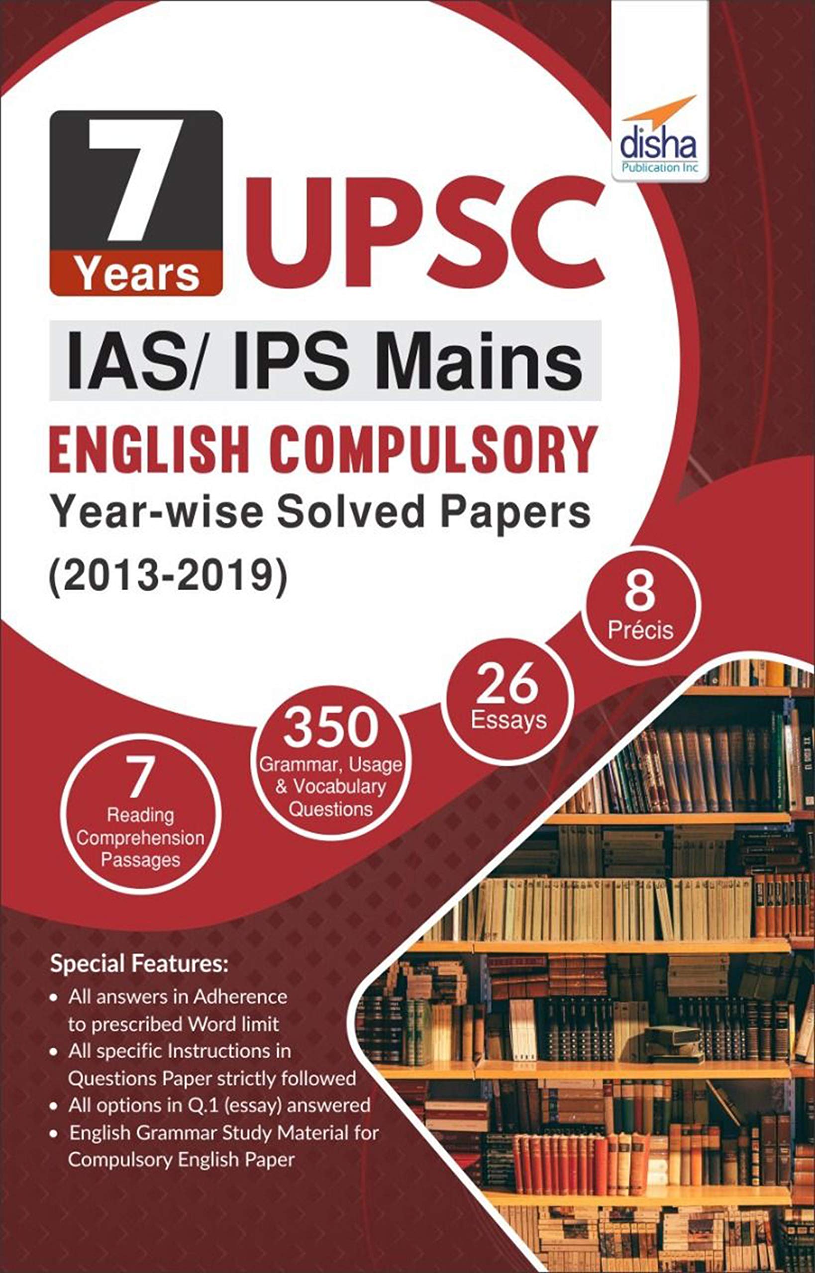 English Compulsory Project 7 Years UPSC IAS/ IPS Mains English (Compulsory) Year-wise Solved by ...