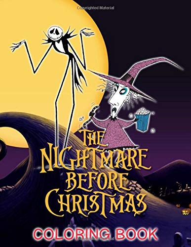 Nightmare Before Christmas Coloring Book: Nightmare Before Christmas ...