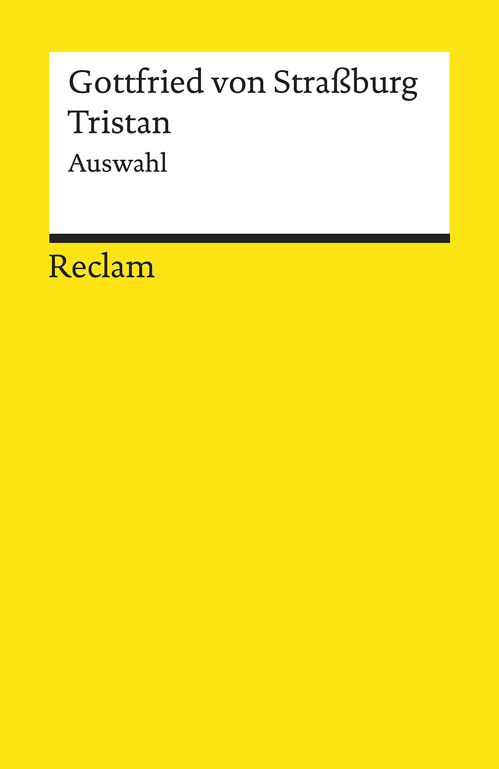 Tristan. Auswahl book cover