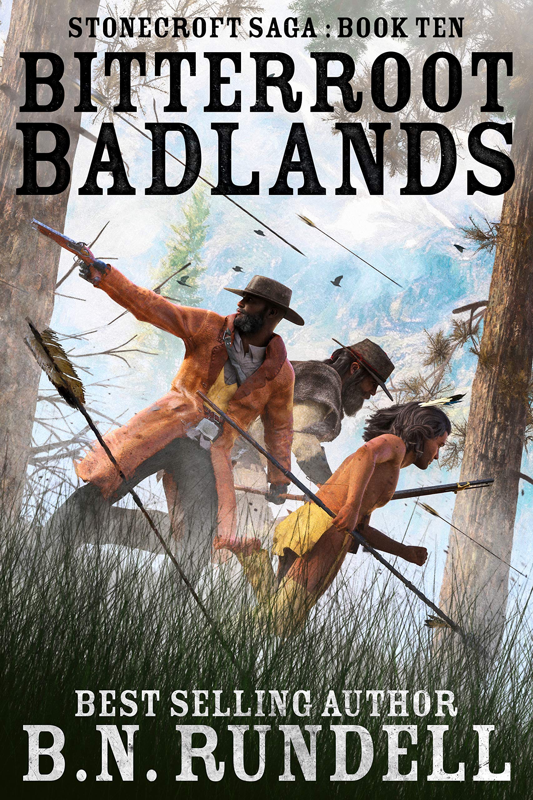 Bitterroot Badlands book cover