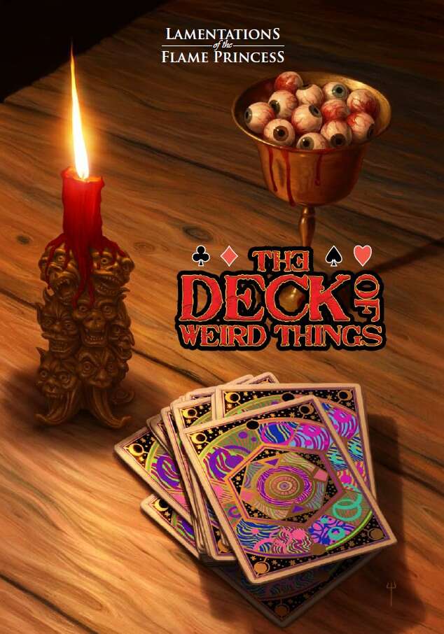 The Deck of Weird Things book cover