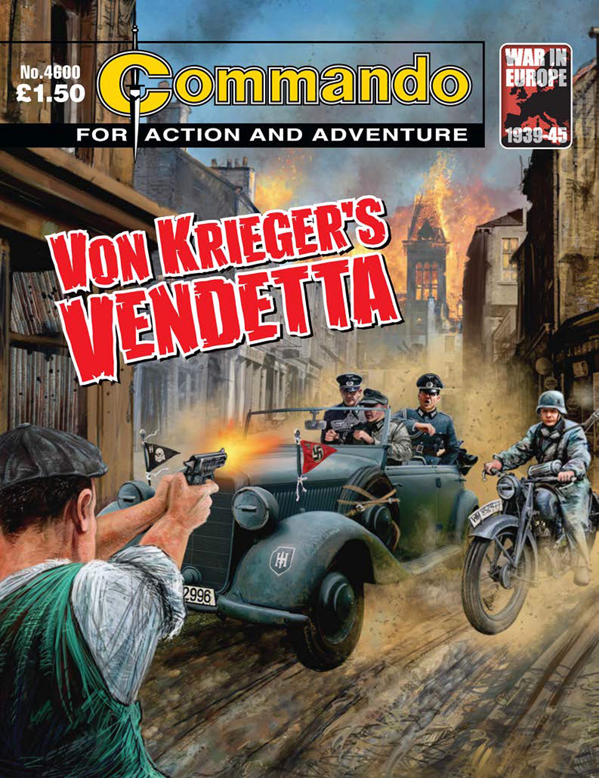Commando #4600 book cover