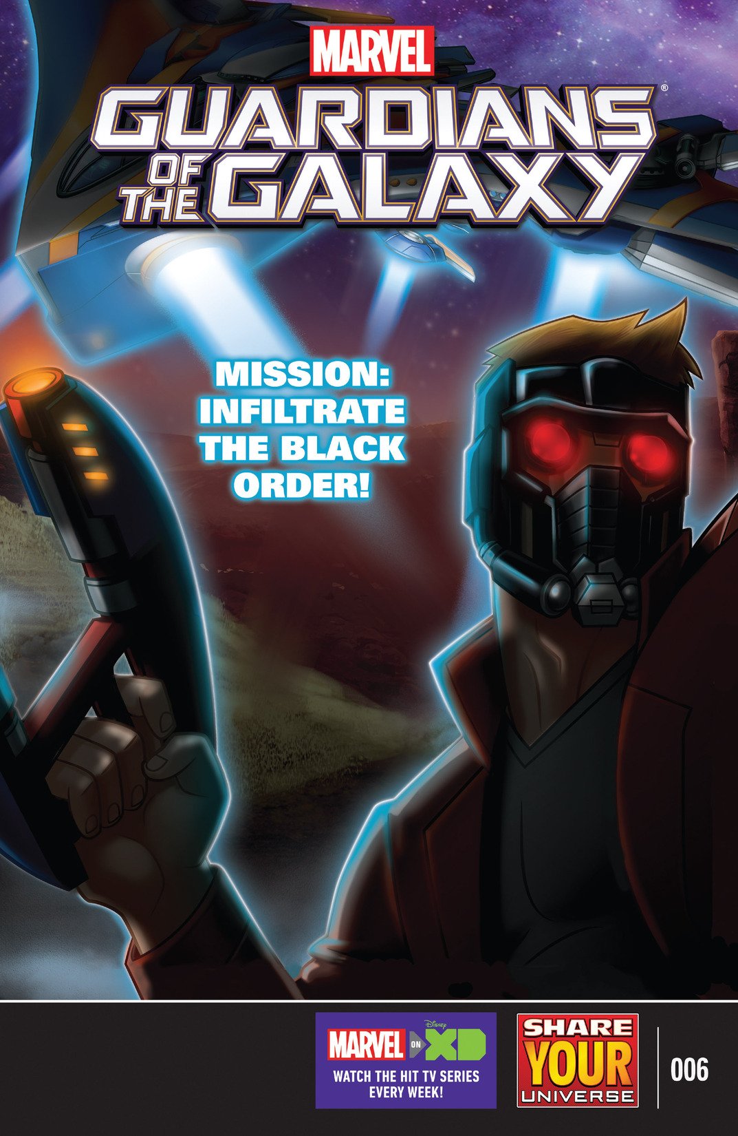 Marvel Universe Guardians of the Galaxy (2015-2017) #6 book cover