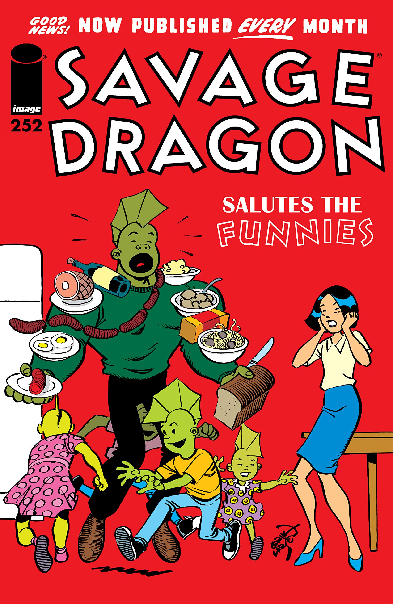 Savage Dragon #252 book cover