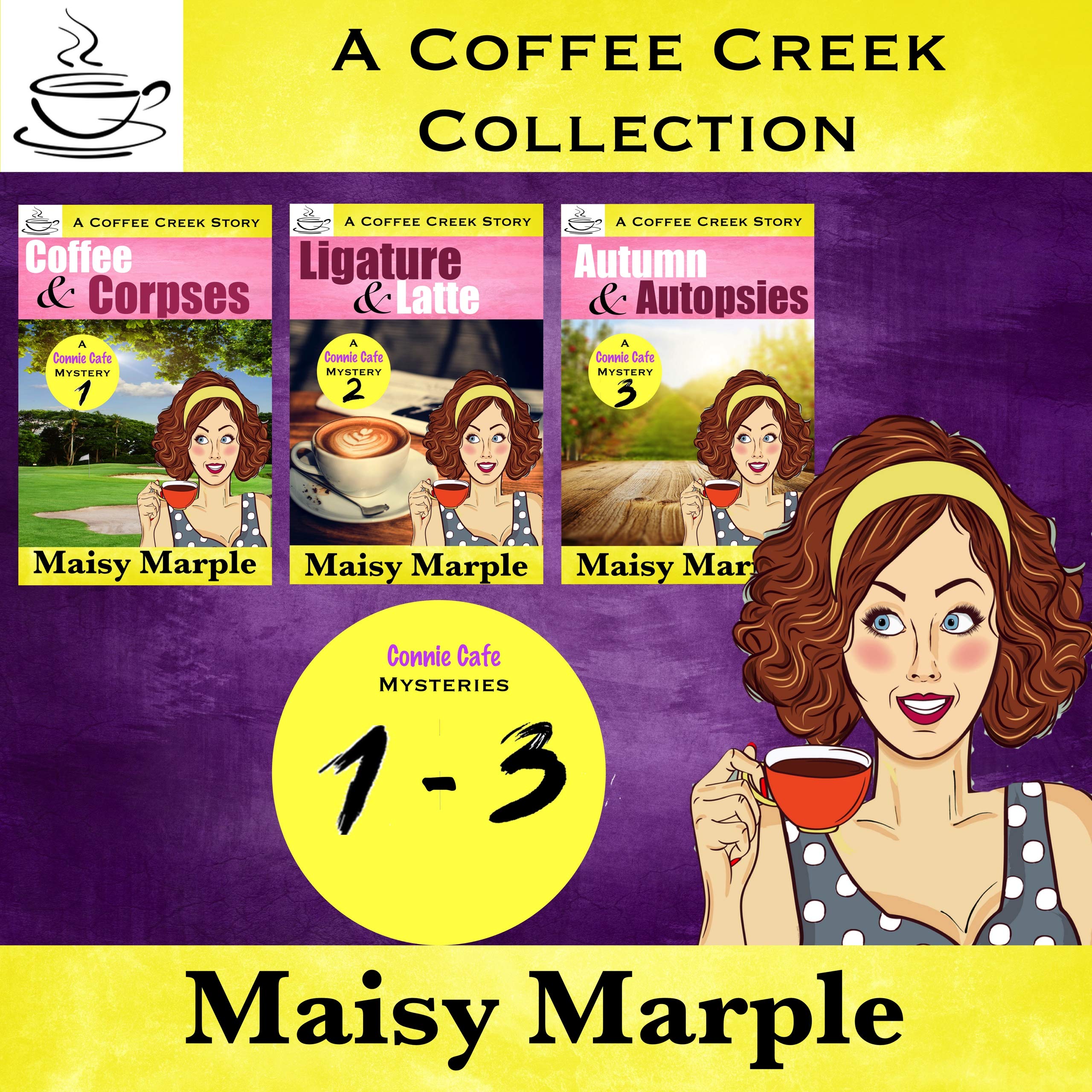 A Coffee Creek Collection (Connie Cafe Mystery 13) by Maisy Marple