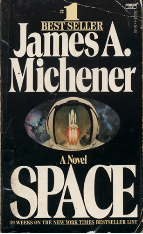 Space book cover