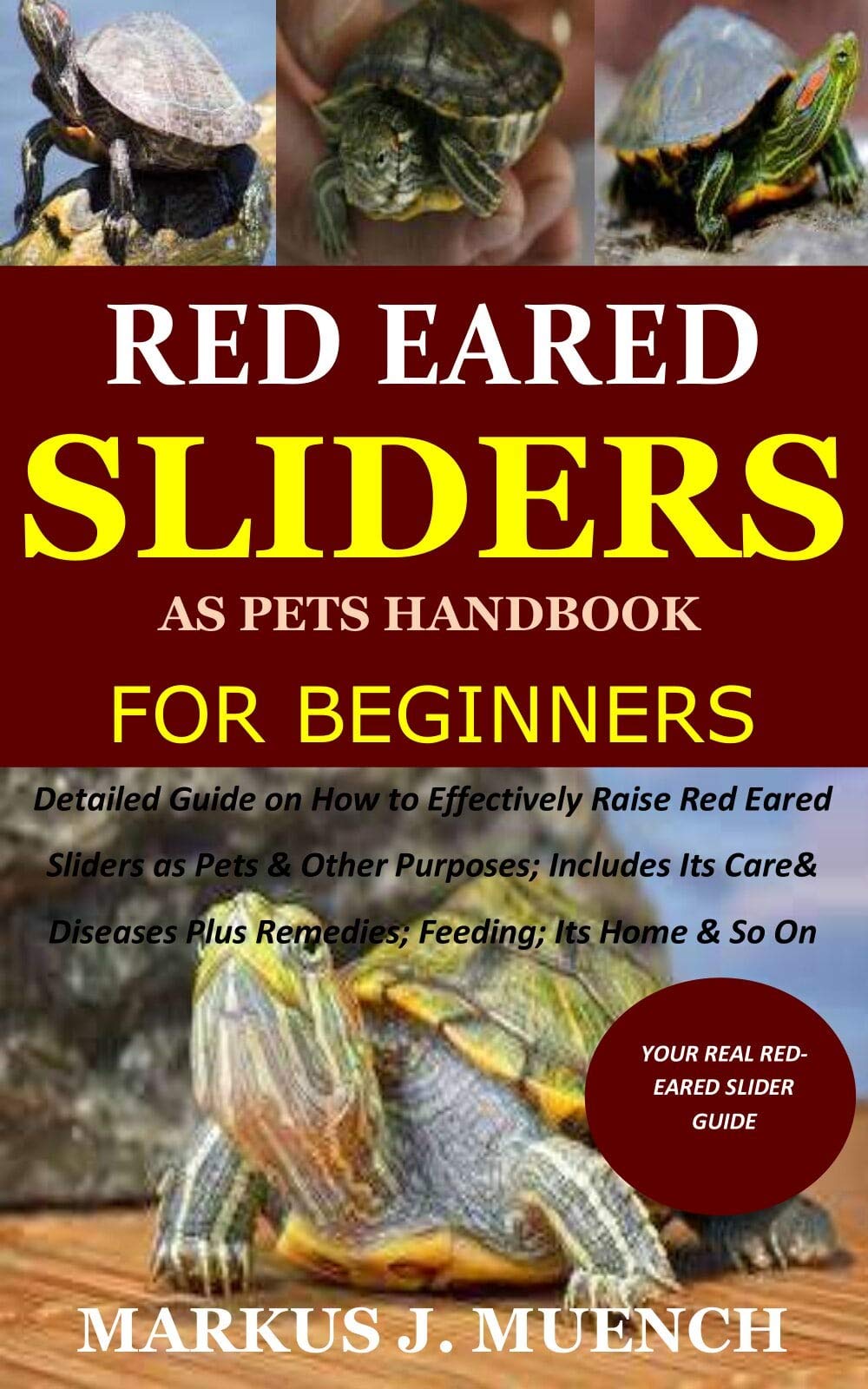 Red Eared Slider as Pets Handbook for Beginners Detailed Guide on How to Effectively Raise Red