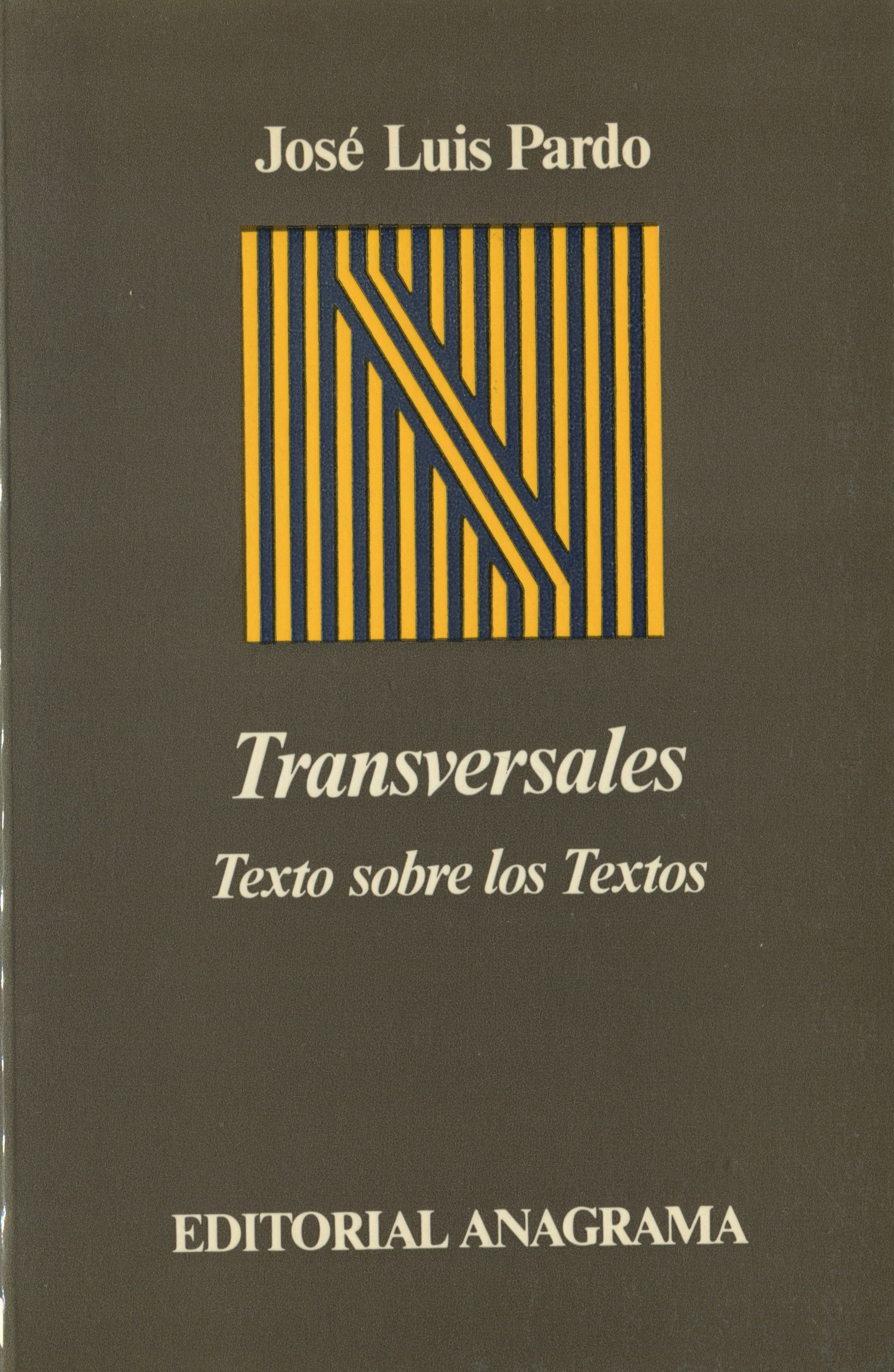 Transversales. Texto sobre los Textos book cover