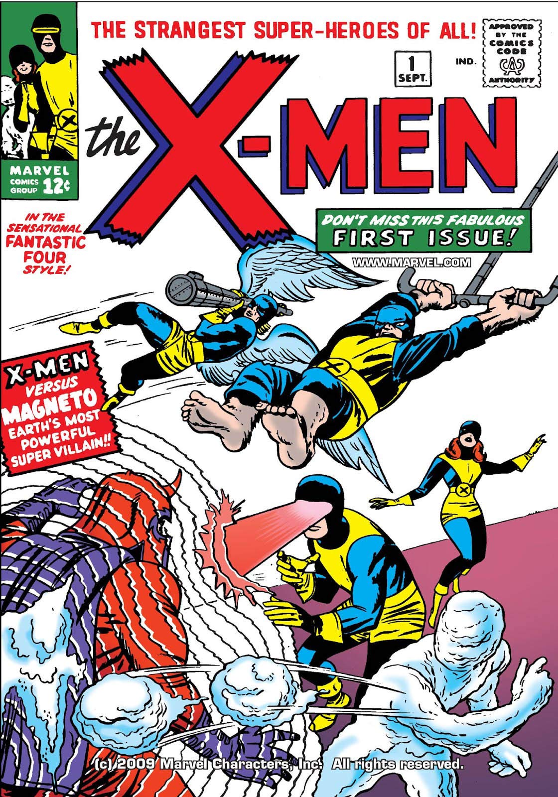 Comic Book: Marvel Masterworks The XMen Comic 1
