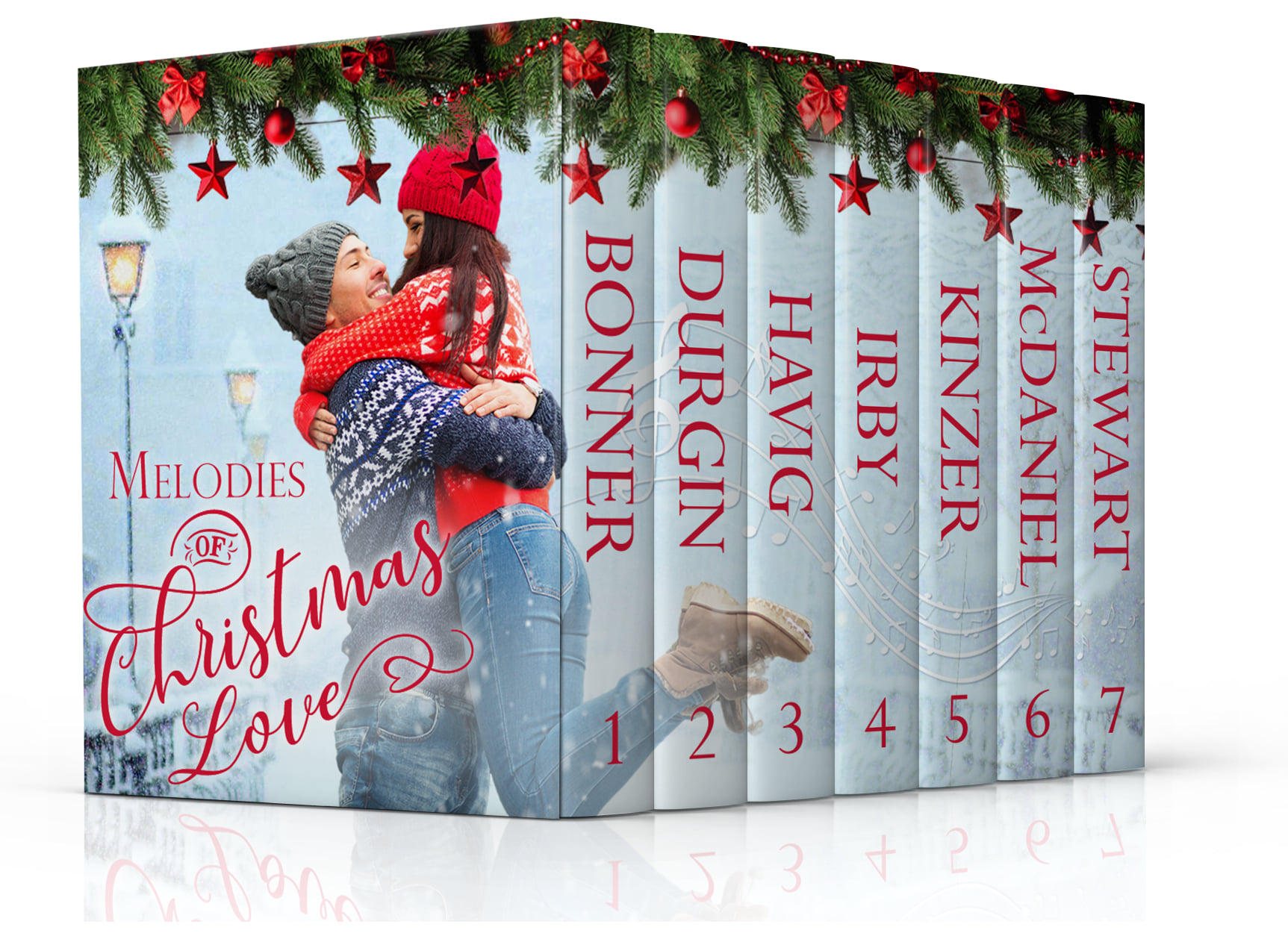 Melodies of Christmas Love book cover