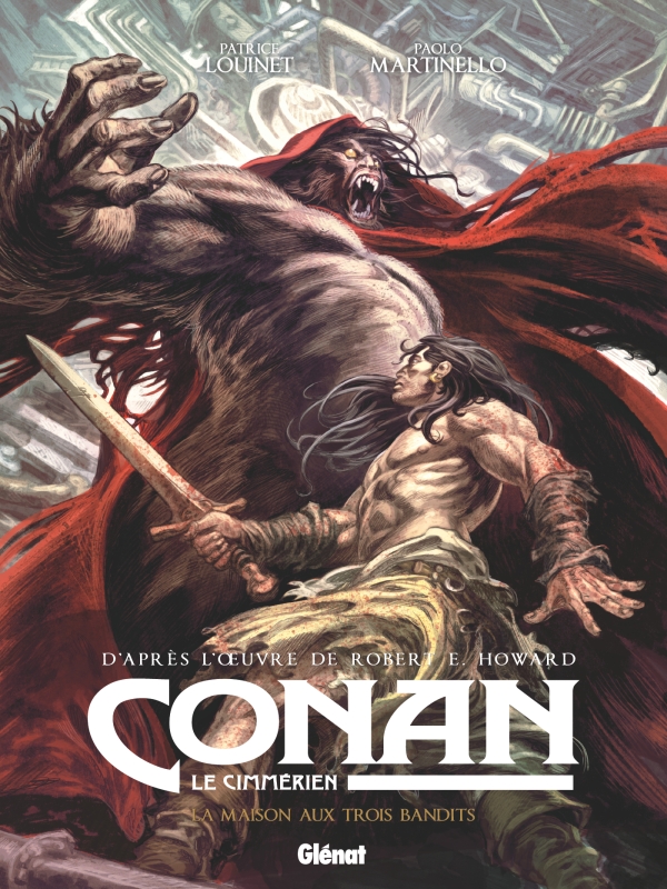 Conan le Cimmérien - La Maison aux trois bandits book cover