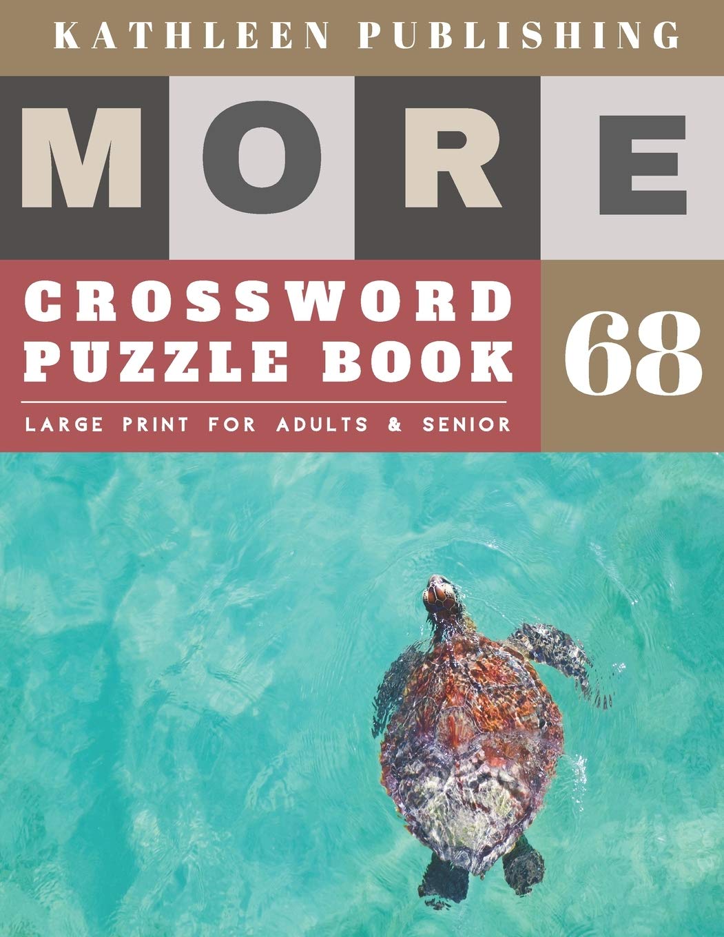 Large Print Crossword Puzzle Books for seniors: cool crossword puzzles ...