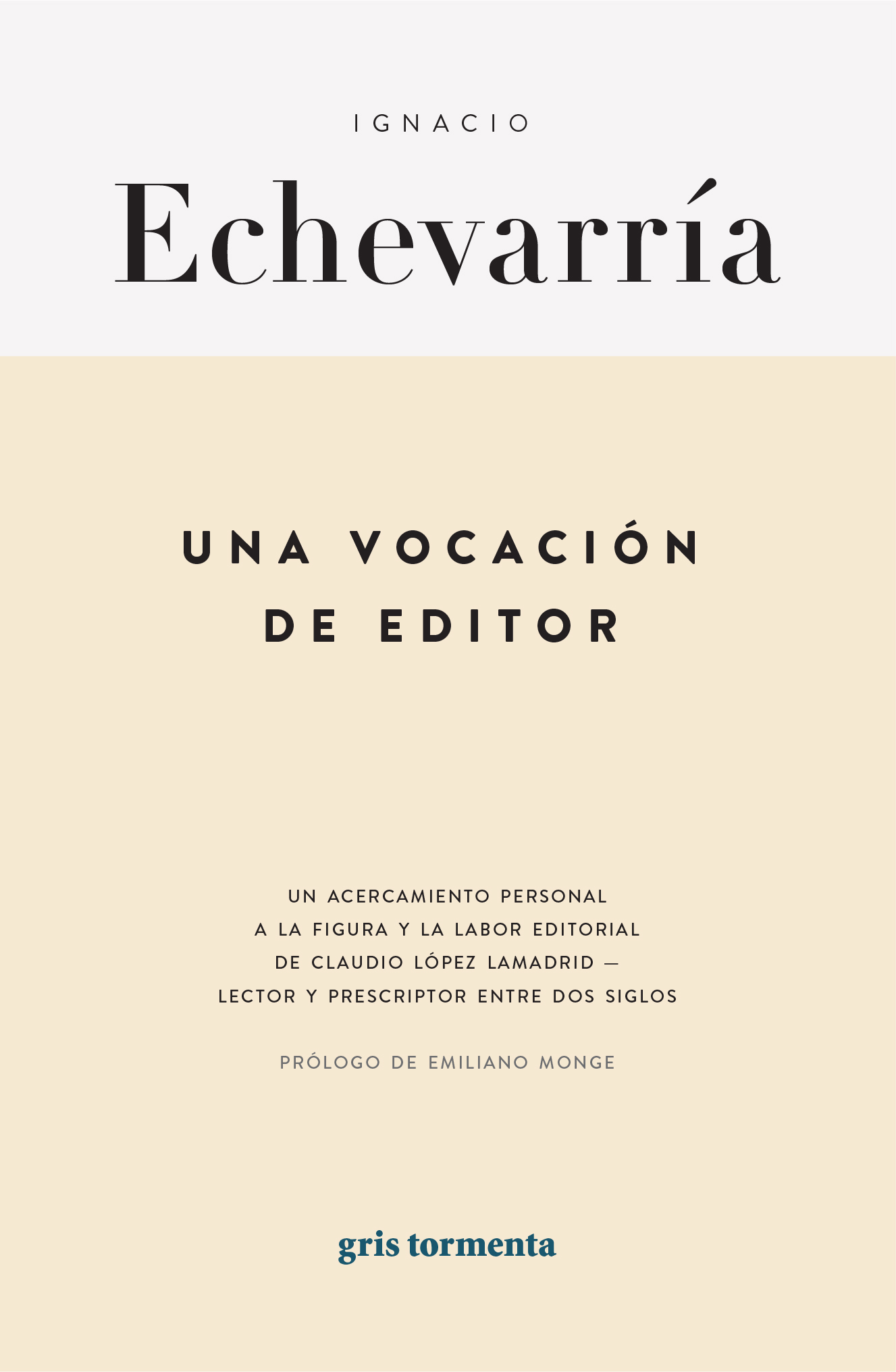 Una vocación de editor book cover