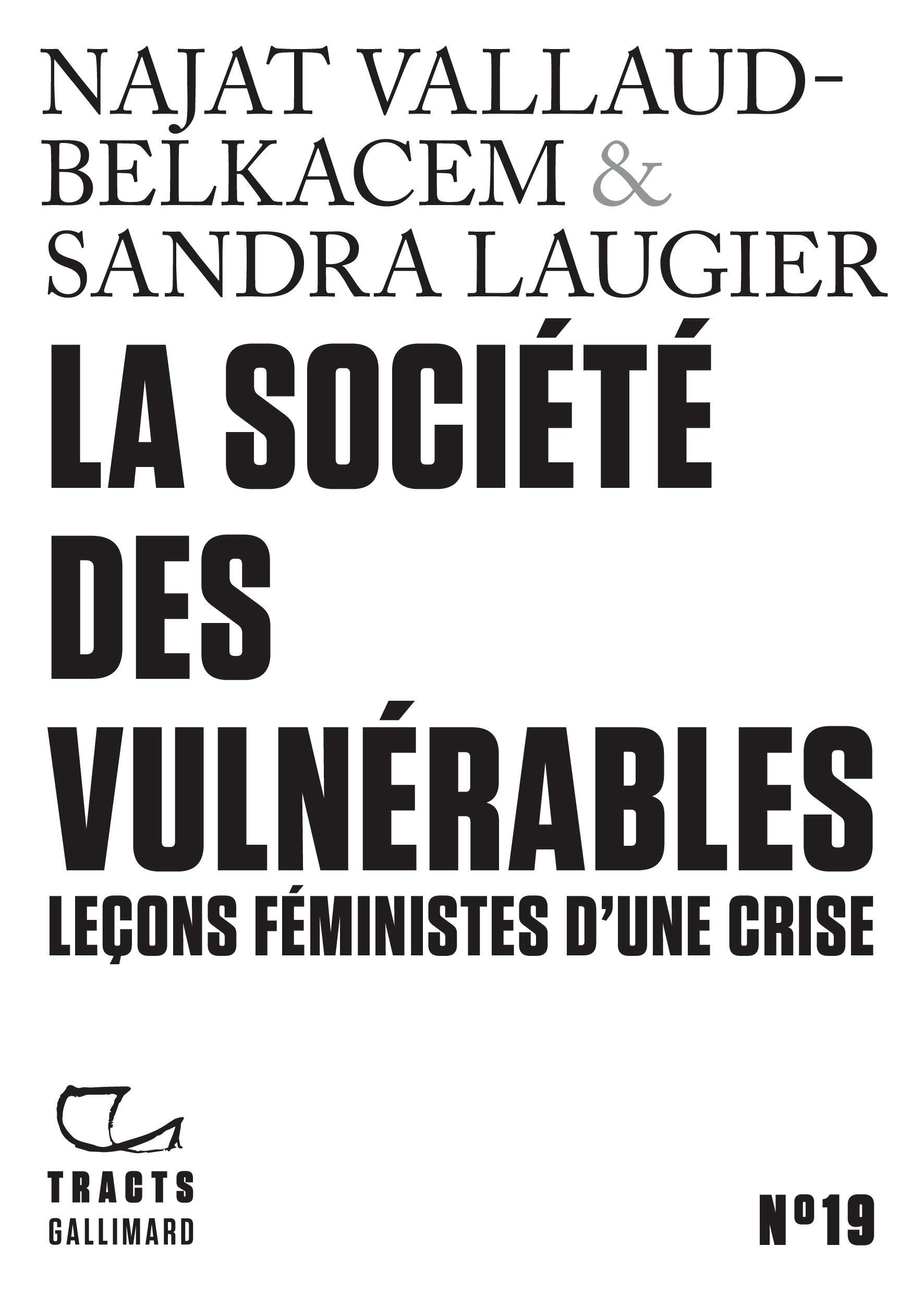 La Société des vulnérables. Leçons féministes d'une crise book cover