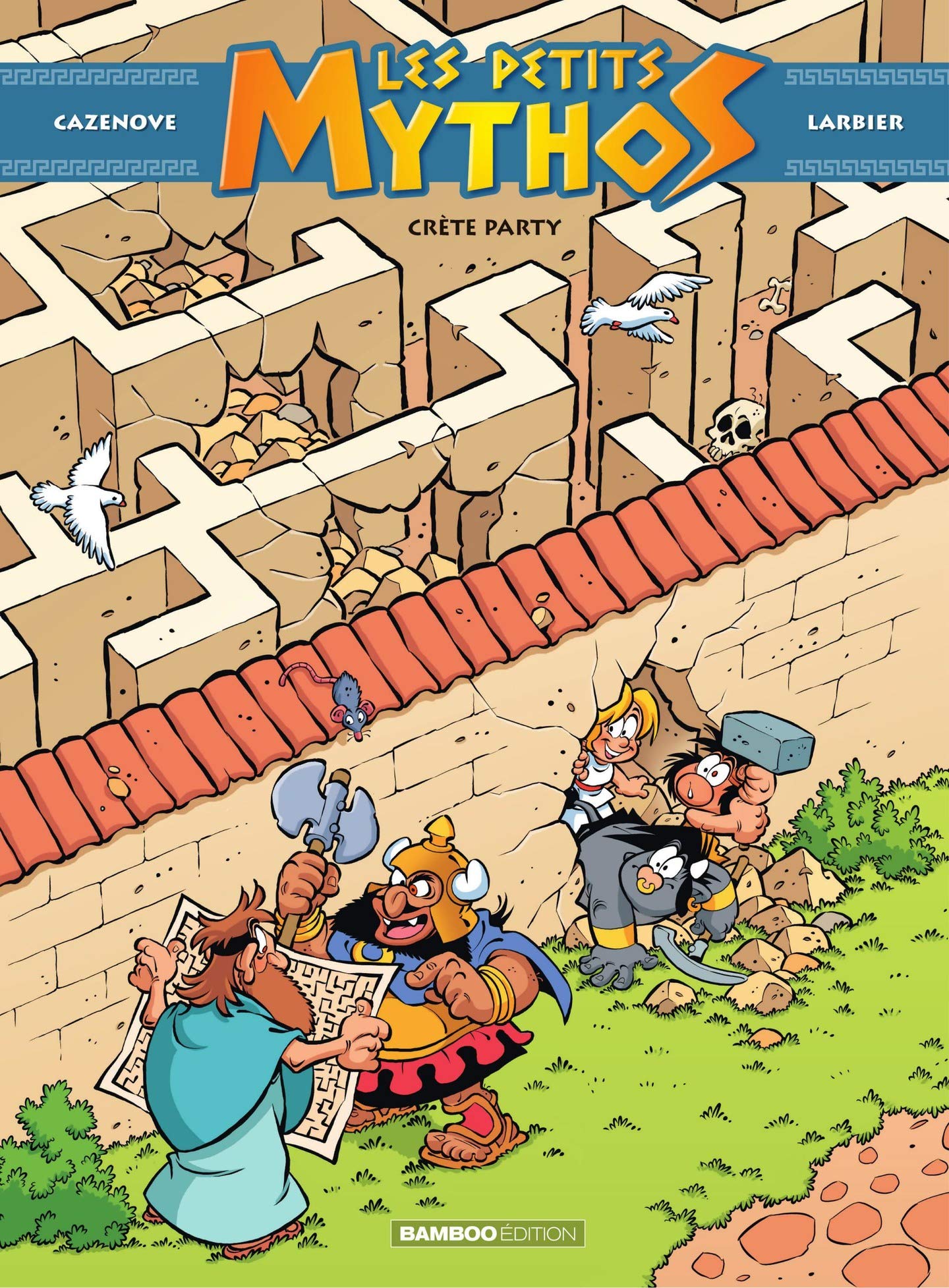 Les Petits Mythos - Tome 11 - Crète party book cover