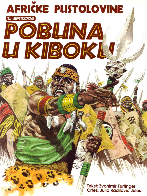 Afričke pustolovine - Pobuna u Kiboku book cover