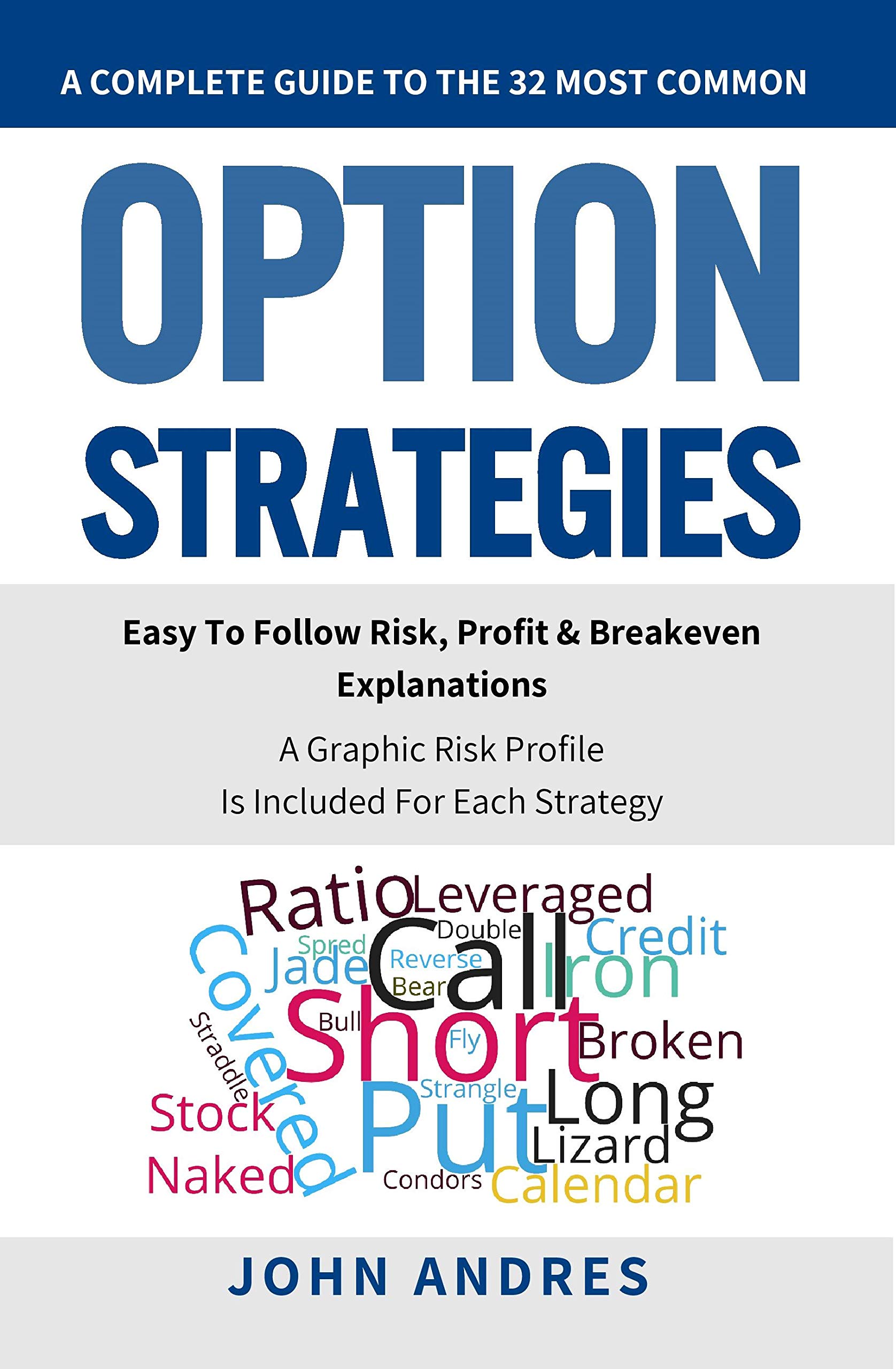 A Complete Guide to the 32 Most Common Option Strategies: Easy to Follow Risk, Profit & Breakeven Explanations