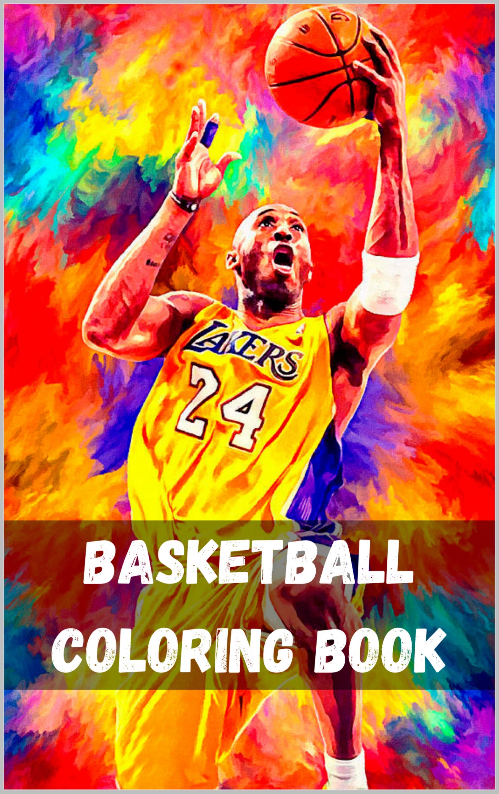 Basketball Coloring Book NBA Coloring Book Super book containing every