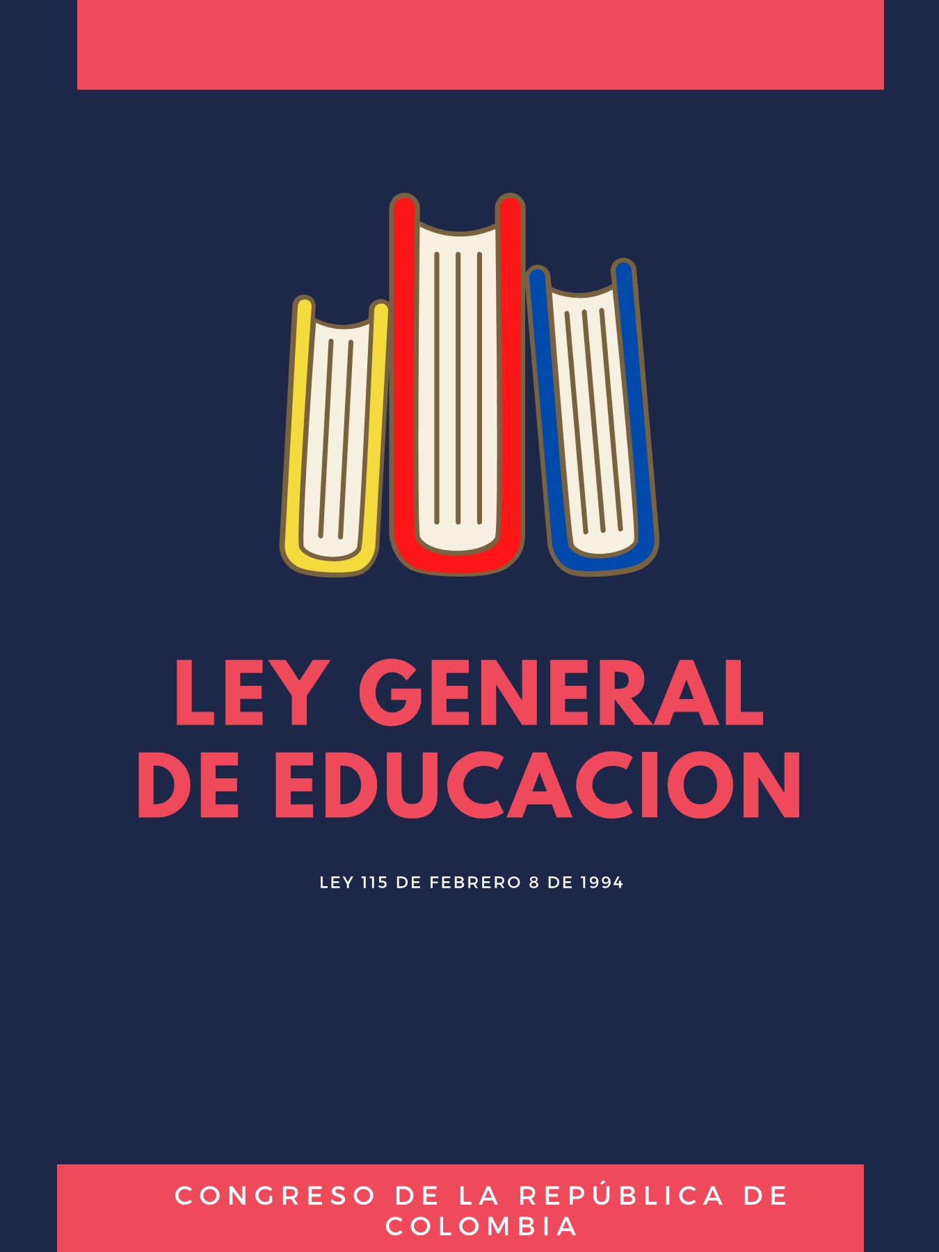 Ley General de Educación by Congreso de la República de Colombia ...