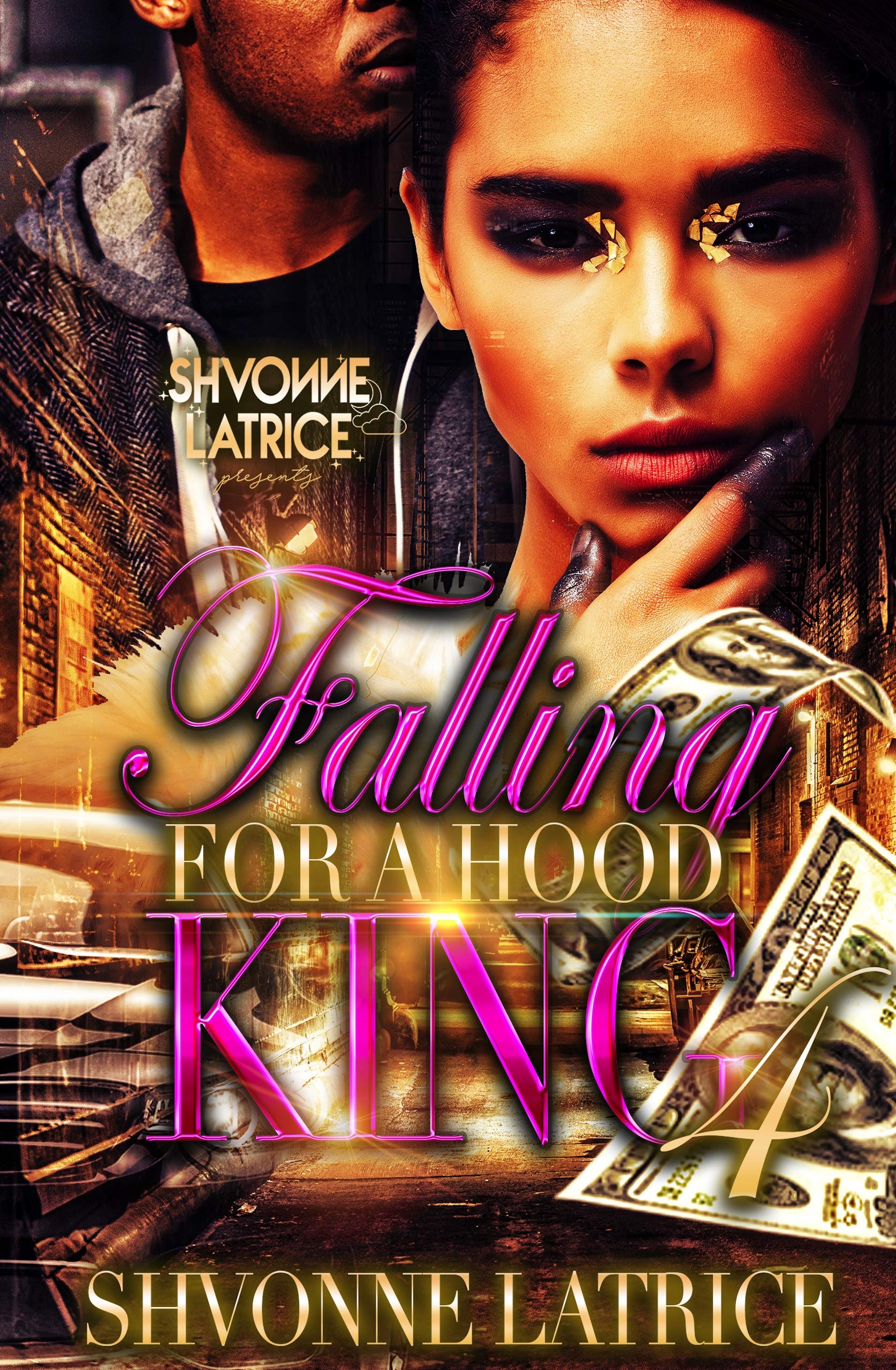 Falling for a Hood King 4 book cover