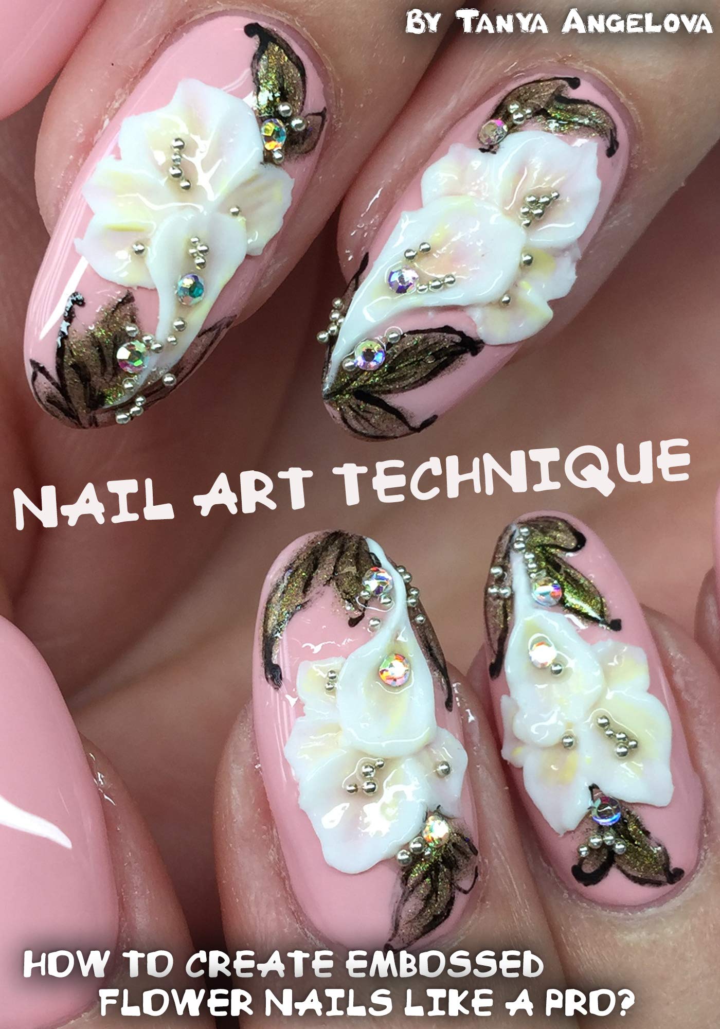 Nail Art Technique How to Create Embossed Flower Nails like a Pro? by