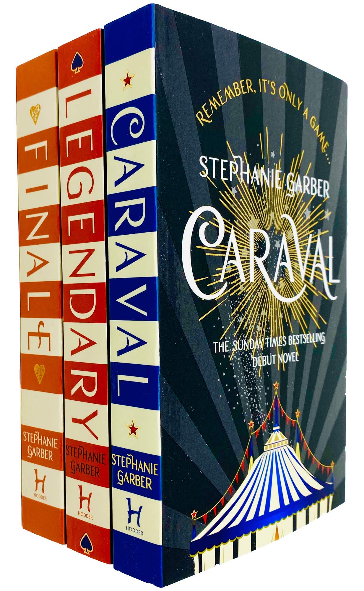 Caraval Series Collection Set - Caraval, Legendary, Finale book cover