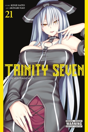Trinity Seven: The Seven Magicians, Vol. 21