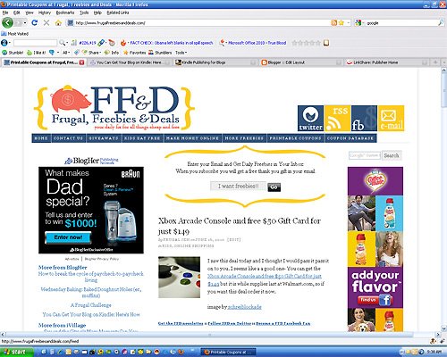 Frugal, Freebies and Deals book cover