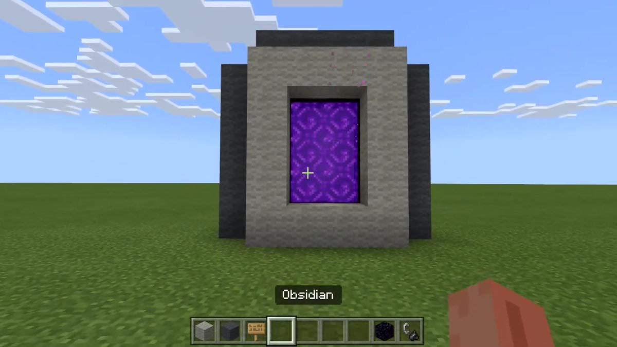 Minecraft How To Make A Portal To The CoryxKenshin Dimension in