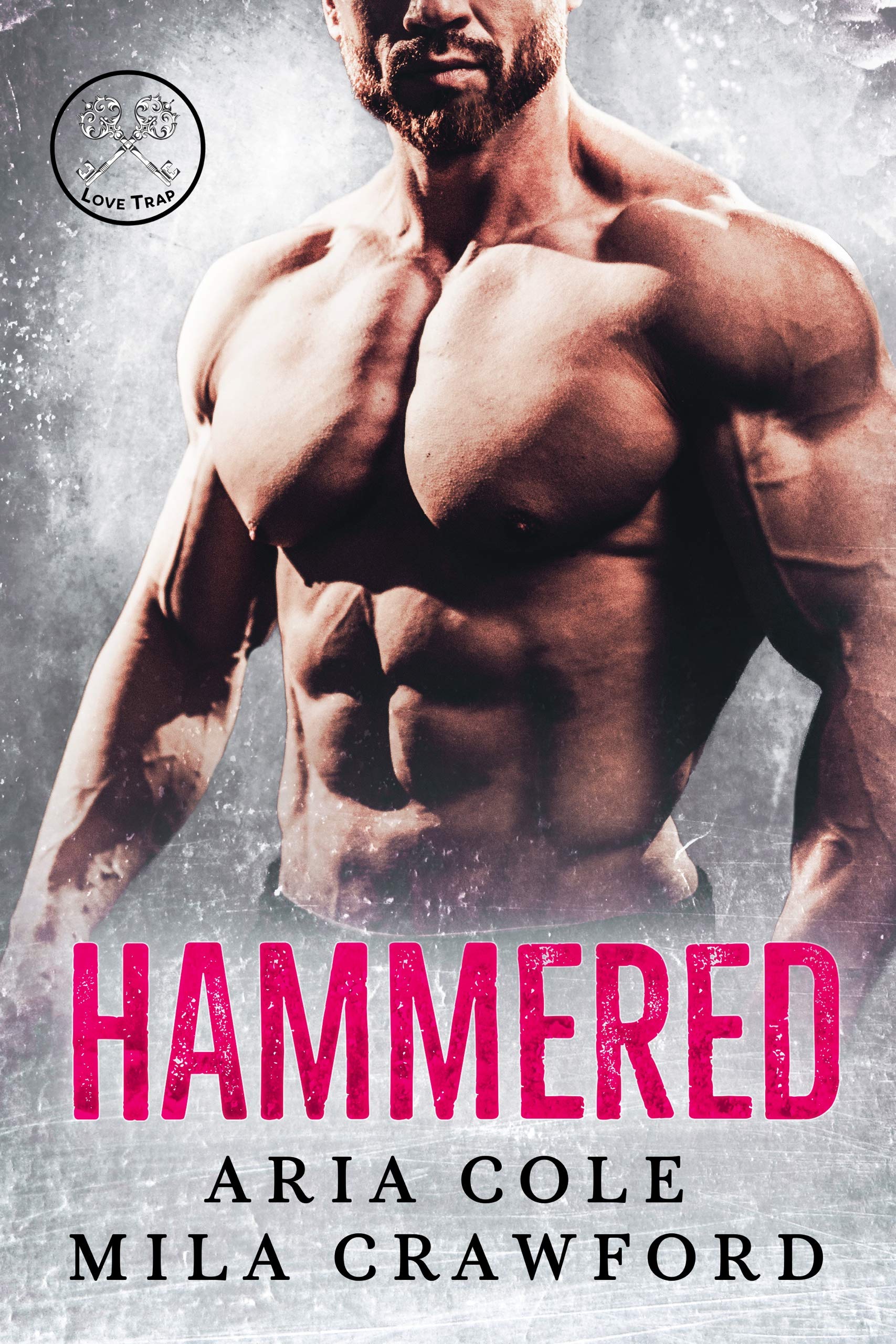 Hammered book cover