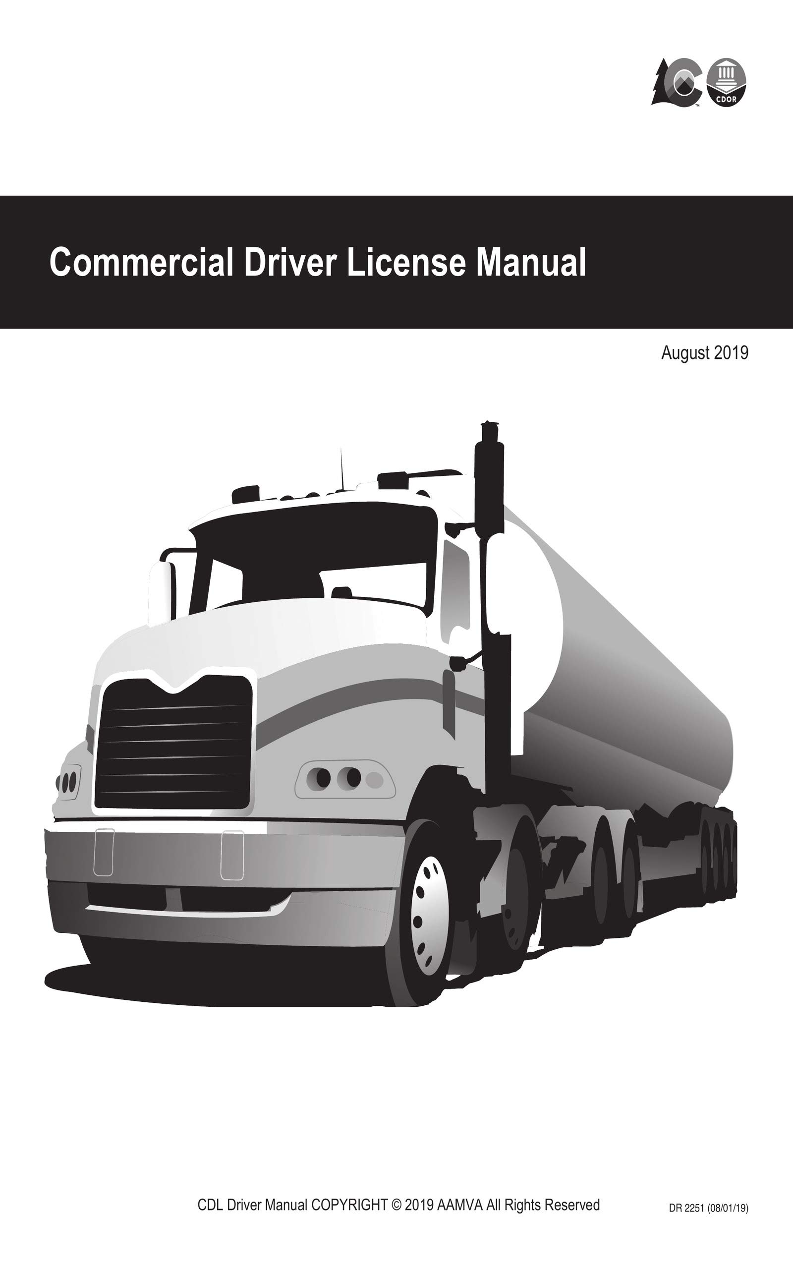 Colorado CDL Commercial Driver's License Handbook 2020 by Colorado