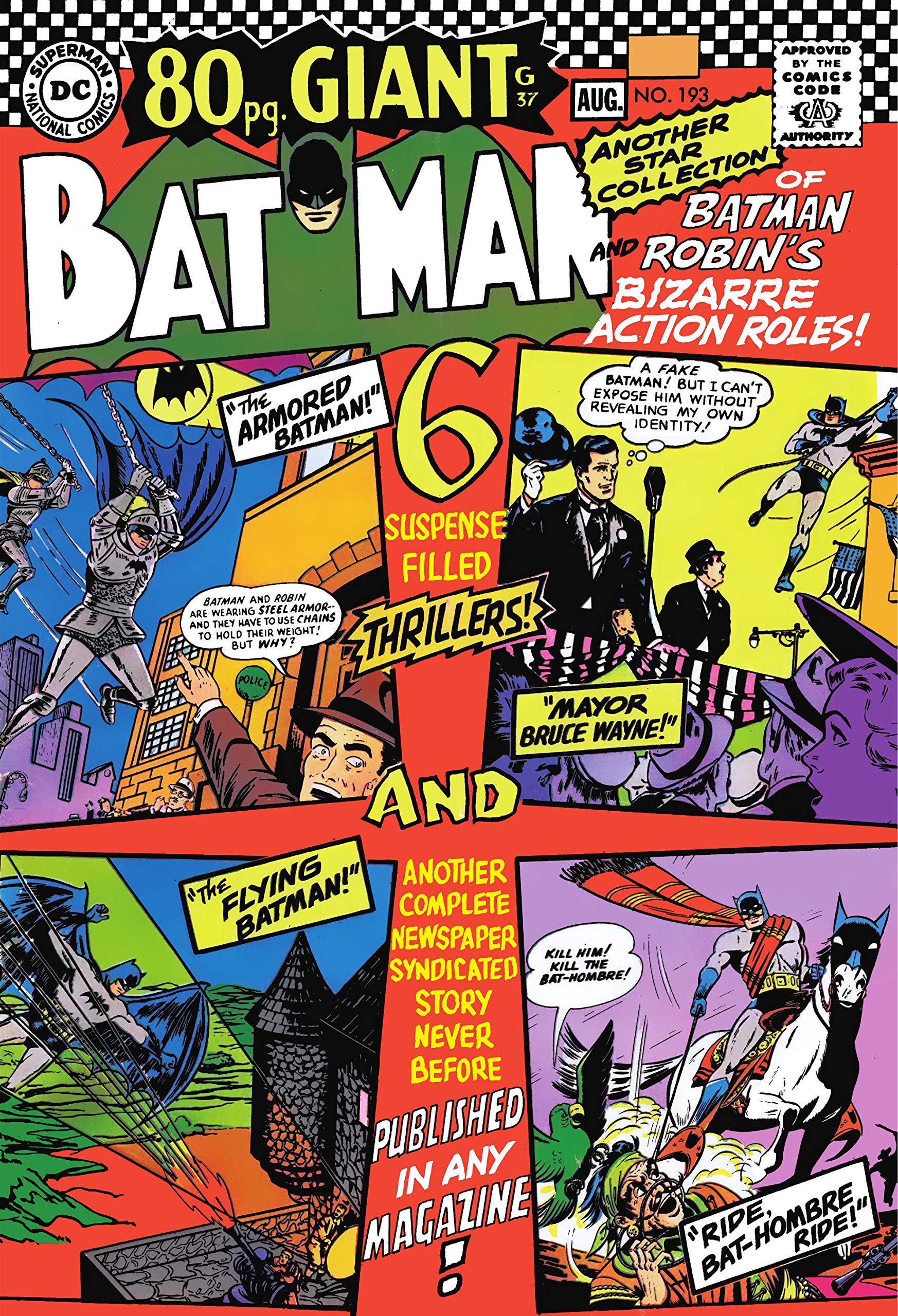 Batman (1940-2011) #193 book cover