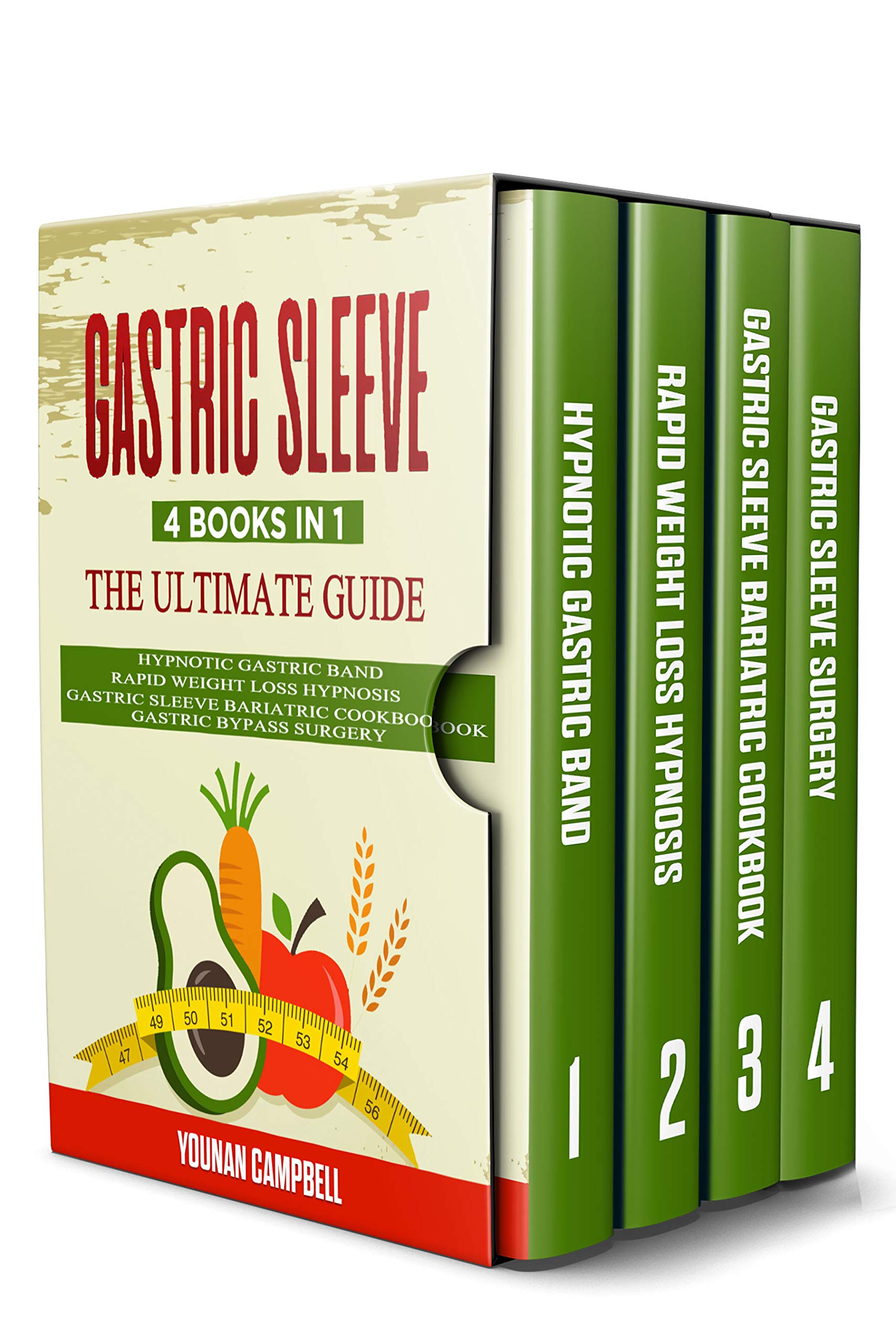 GASTRIC SLEEVE 4 Books in 1 The Ultimate guide Hypnotic Gastric