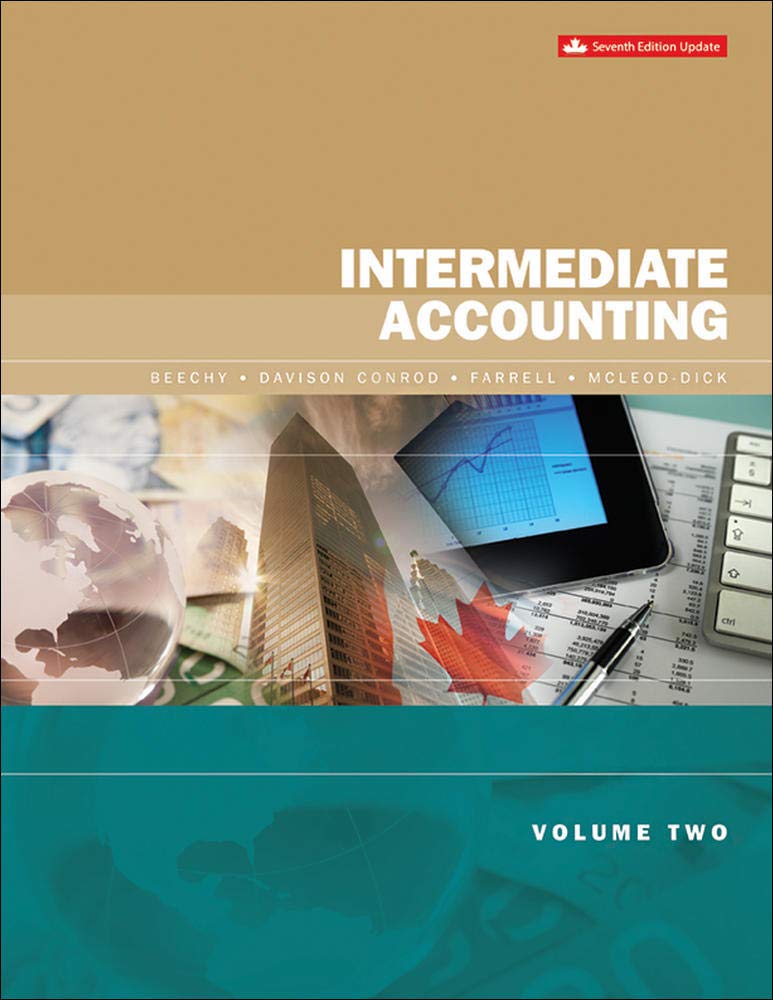 Intermediate Accounting Volume 2 Updated Edition with Connect with