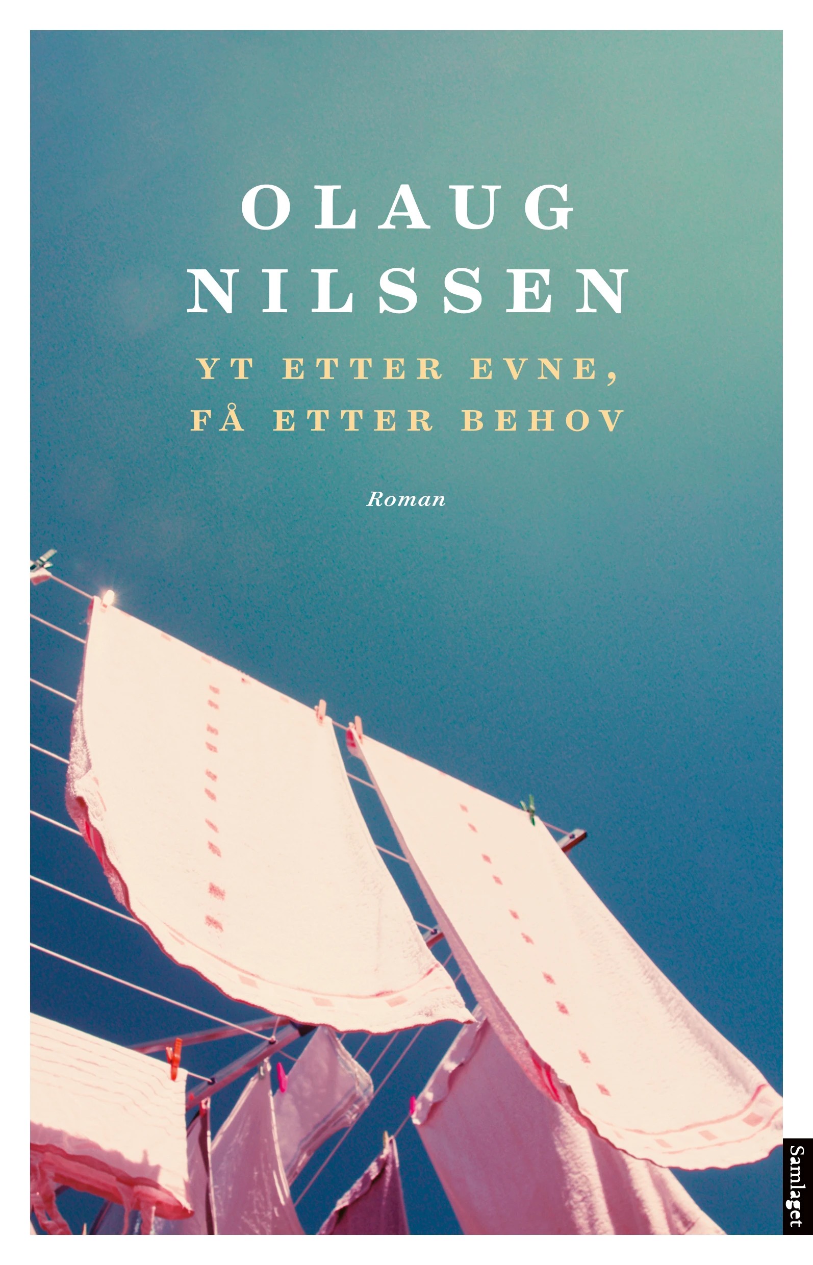 Yt etter evne, få etter behov book cover