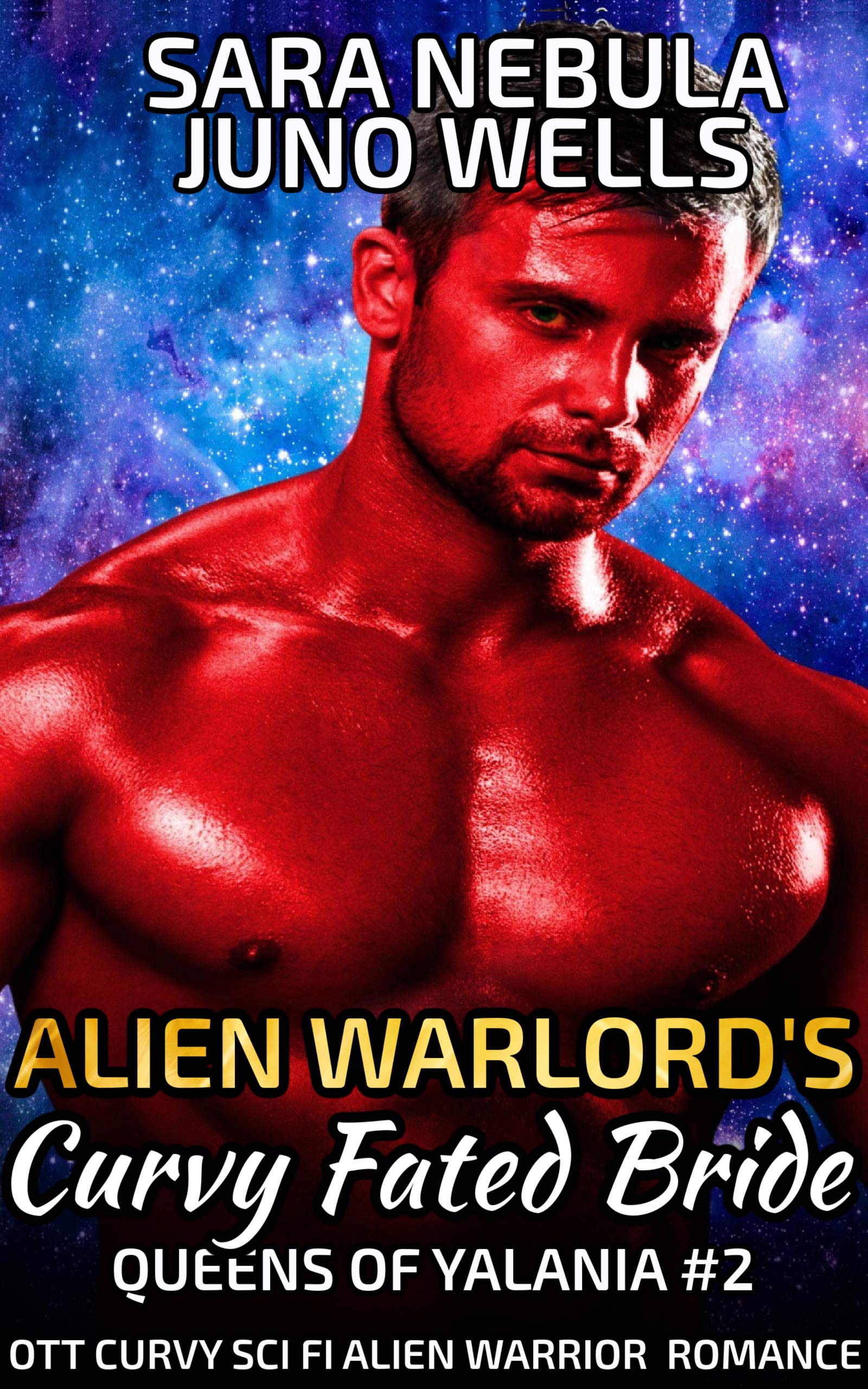 Alien Warlord's Curvy Fated Bride book cover