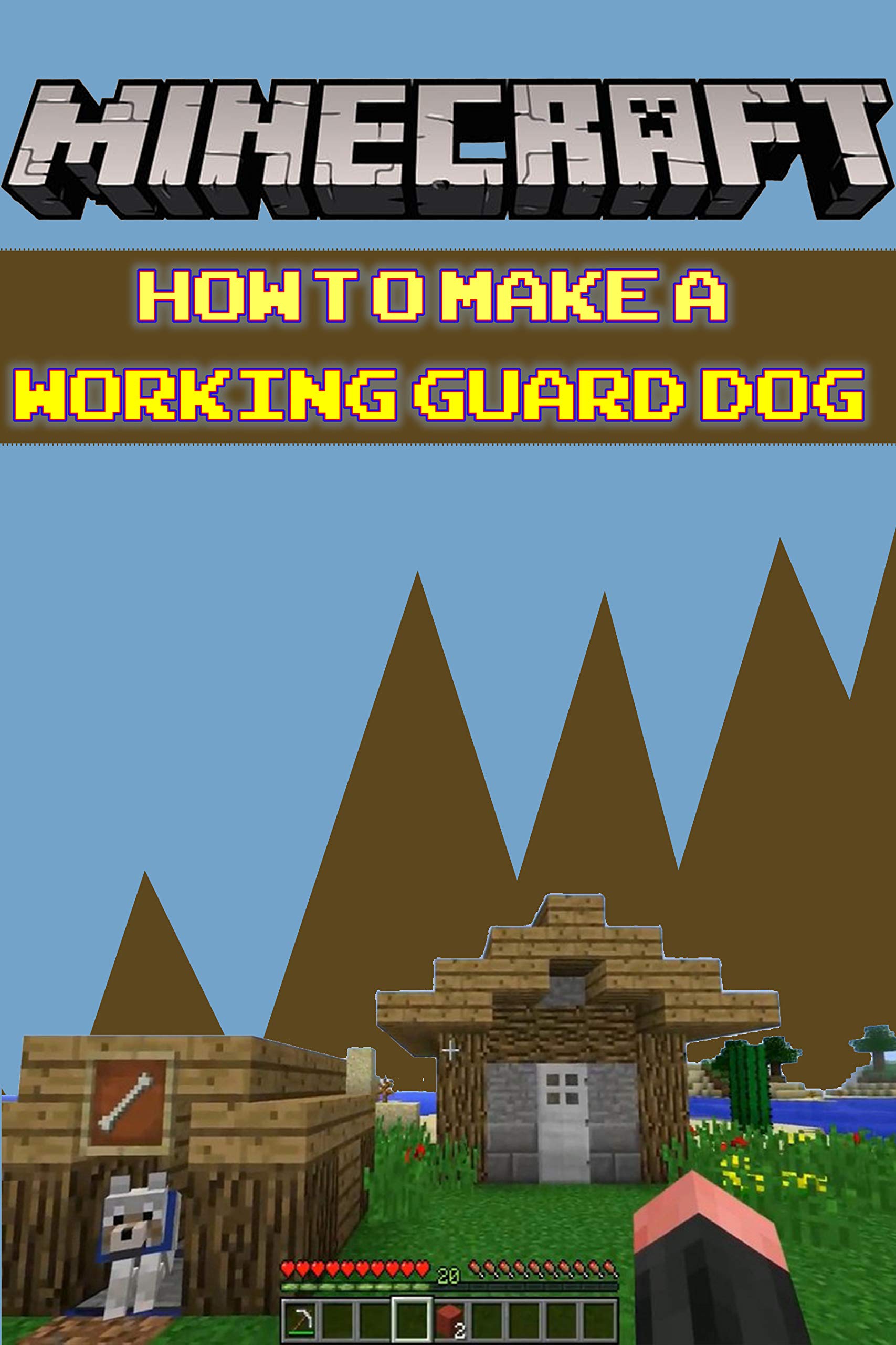 Minecraft Book How to make a Working Guard Dog Build Ideas, Starter