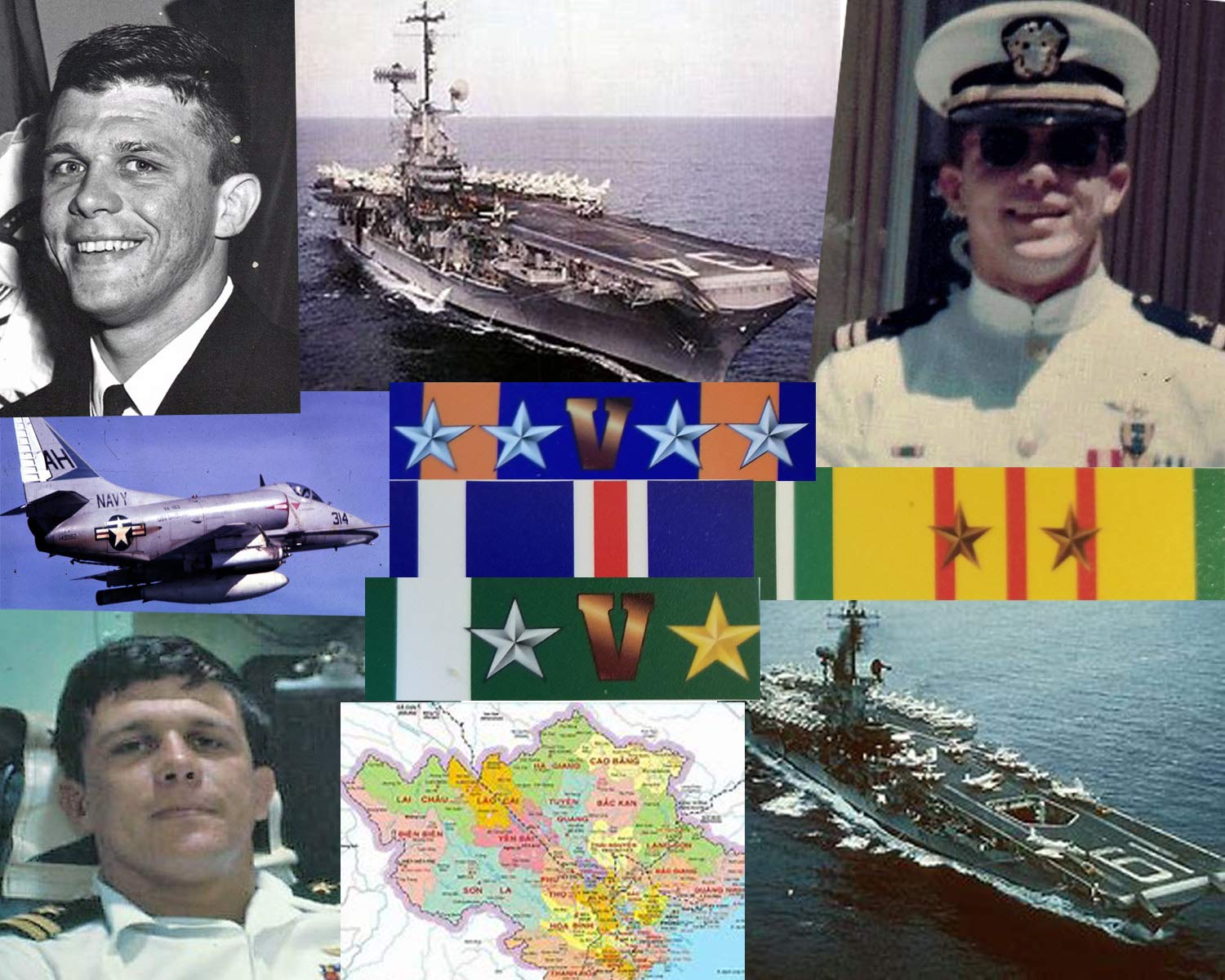 Our Lives "On the Line": The Air War over North Vietnam for a Navy pilot and his Airwing.