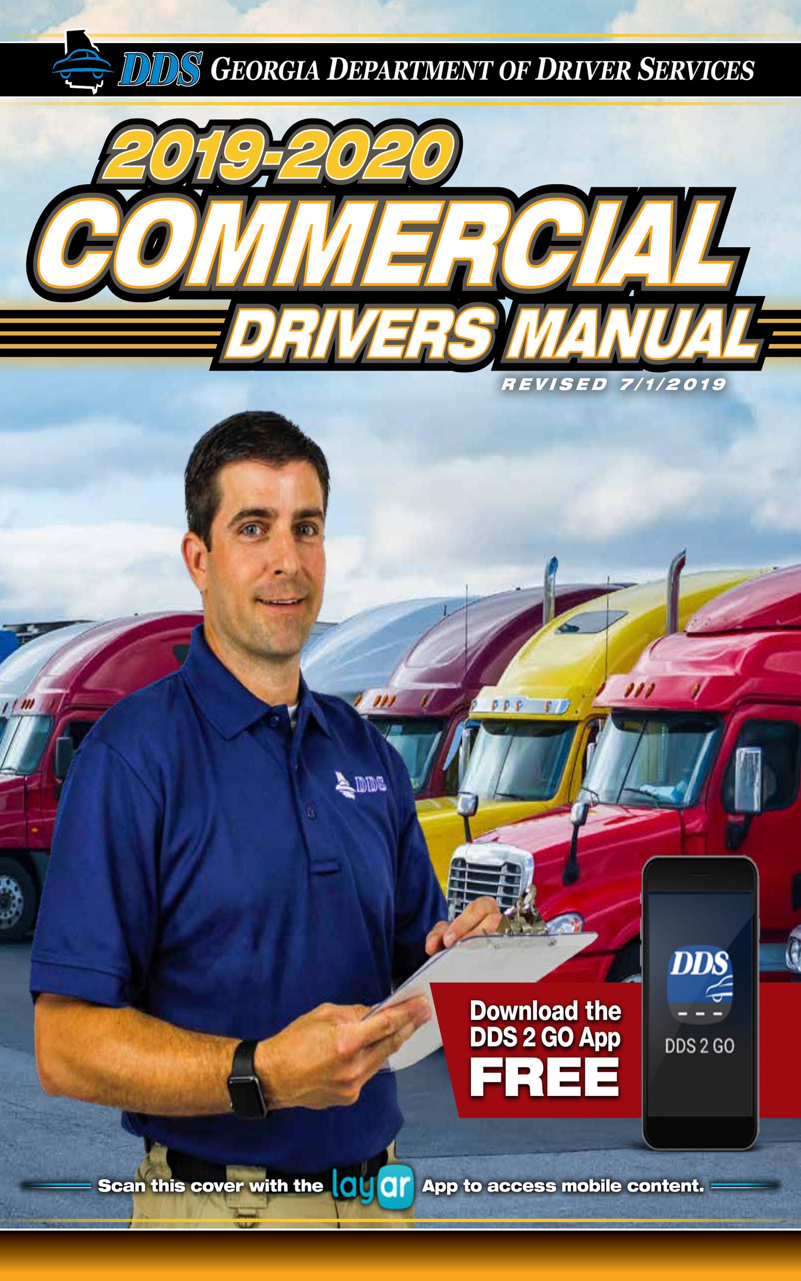 CDL Commercial Driver's License Handbook 2020 by State of