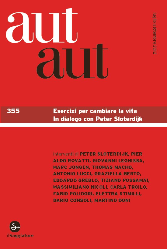 Aut-Aut 355 book cover