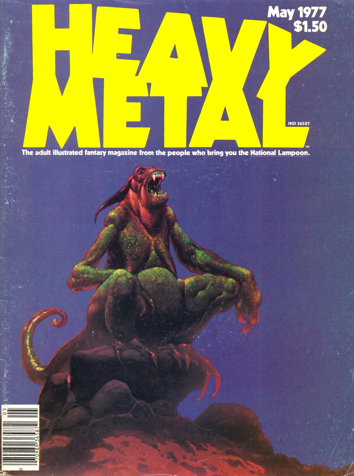 Heavy Metal book cover 2