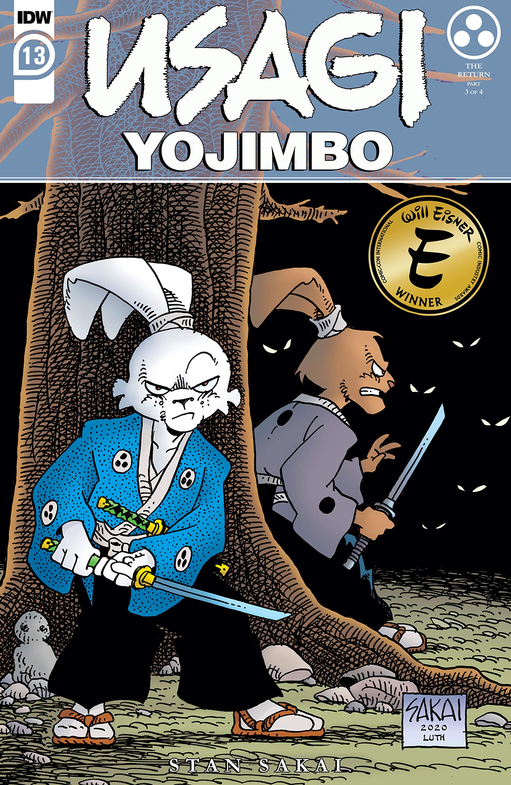 Usagi Yojimbo (2019-2022) #13 book cover