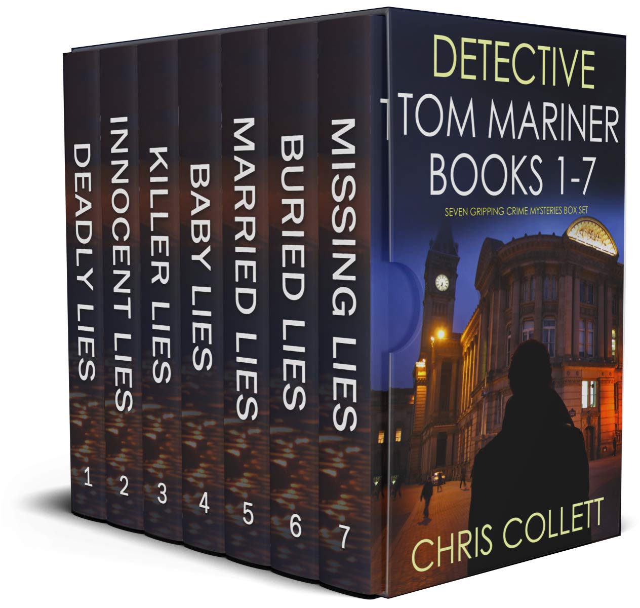 DETECTIVE TOM MARINER BOOKS 1–7 seven gripping crime mysteries box set