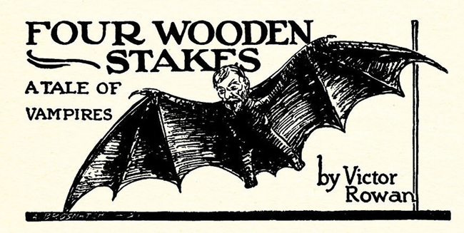 Four Wooden Stakes