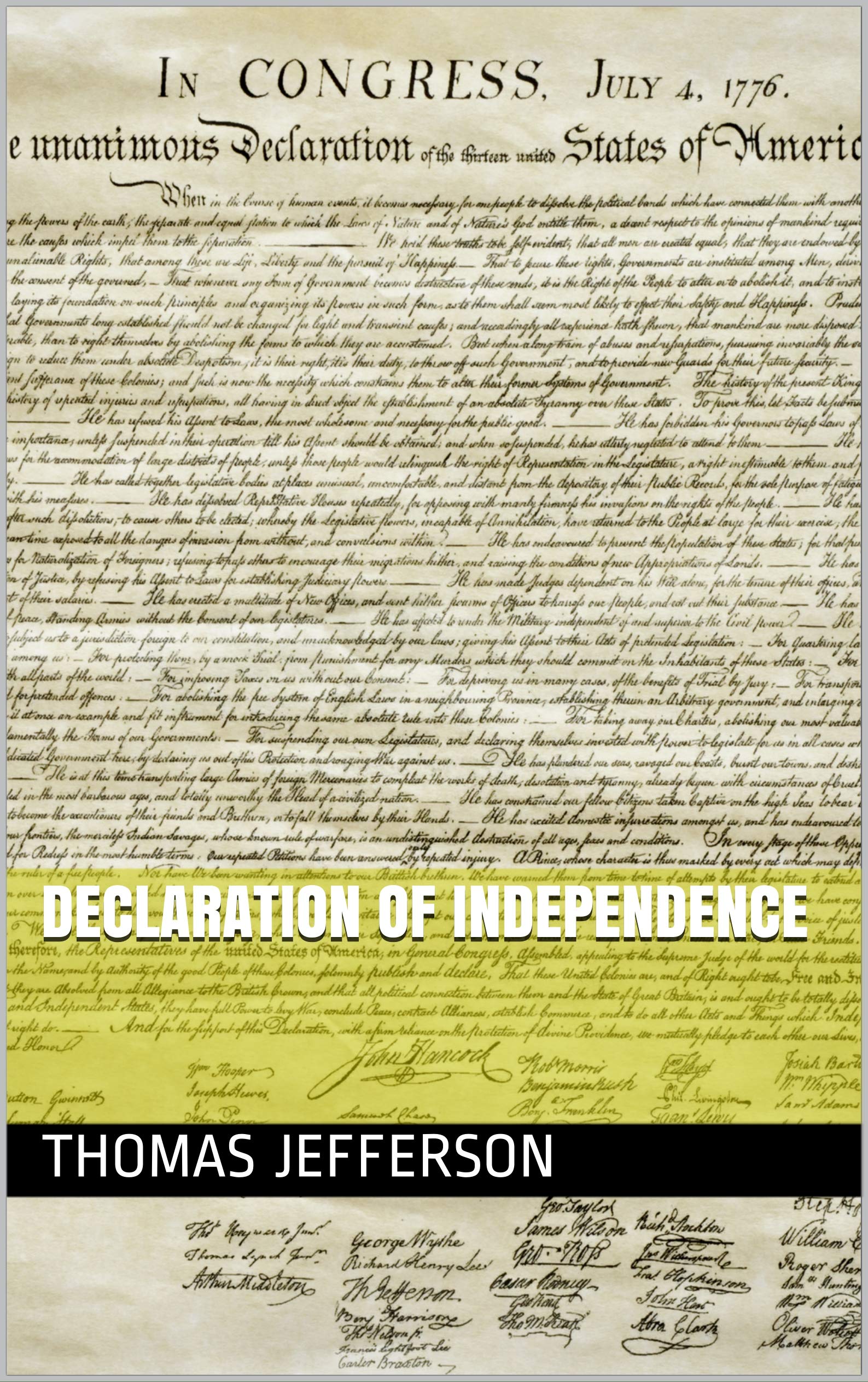 Declaration of Independence by Thomas Jefferson Goodreads