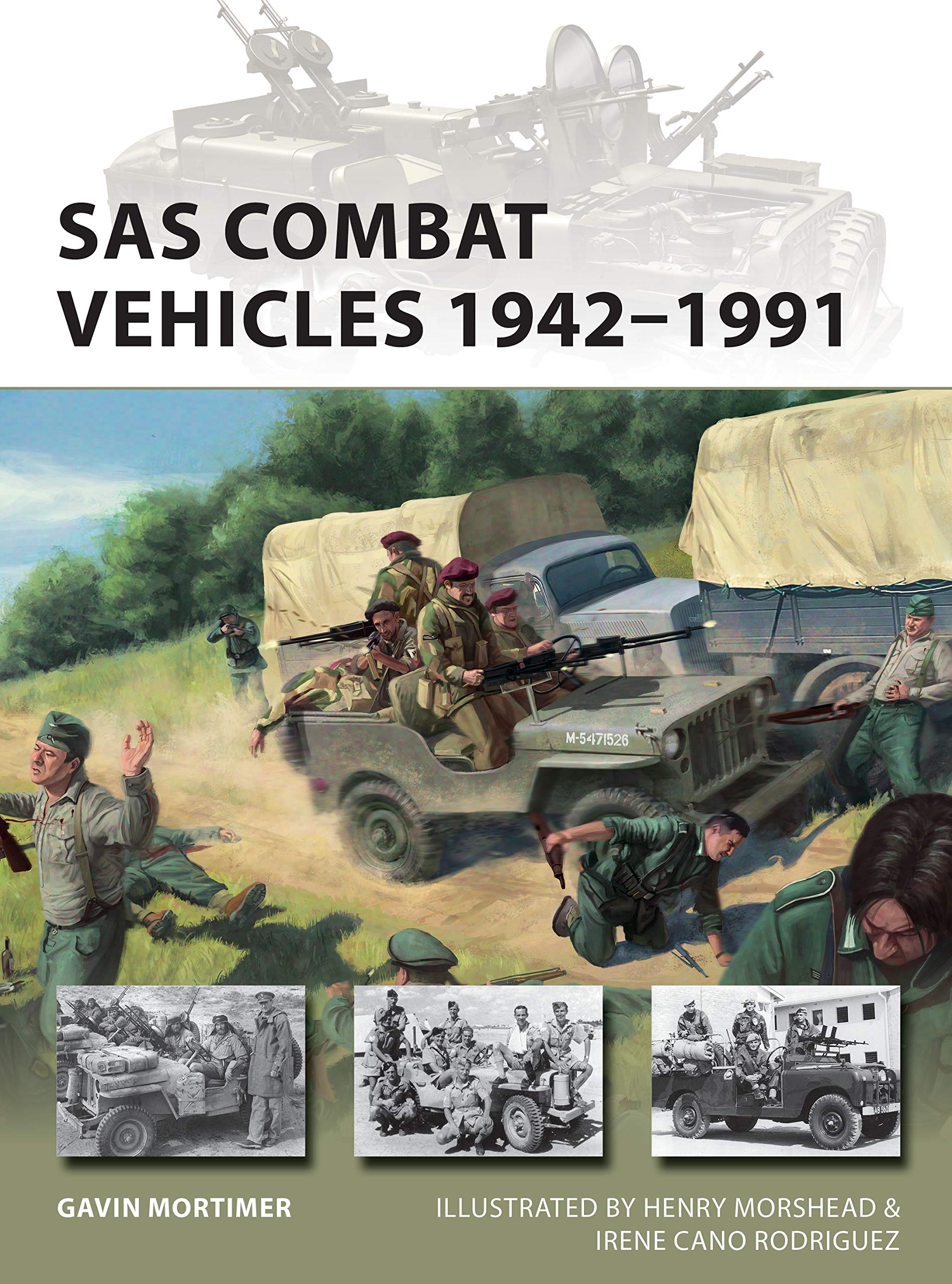 SAS Combat Vehicles 1942–91 book cover