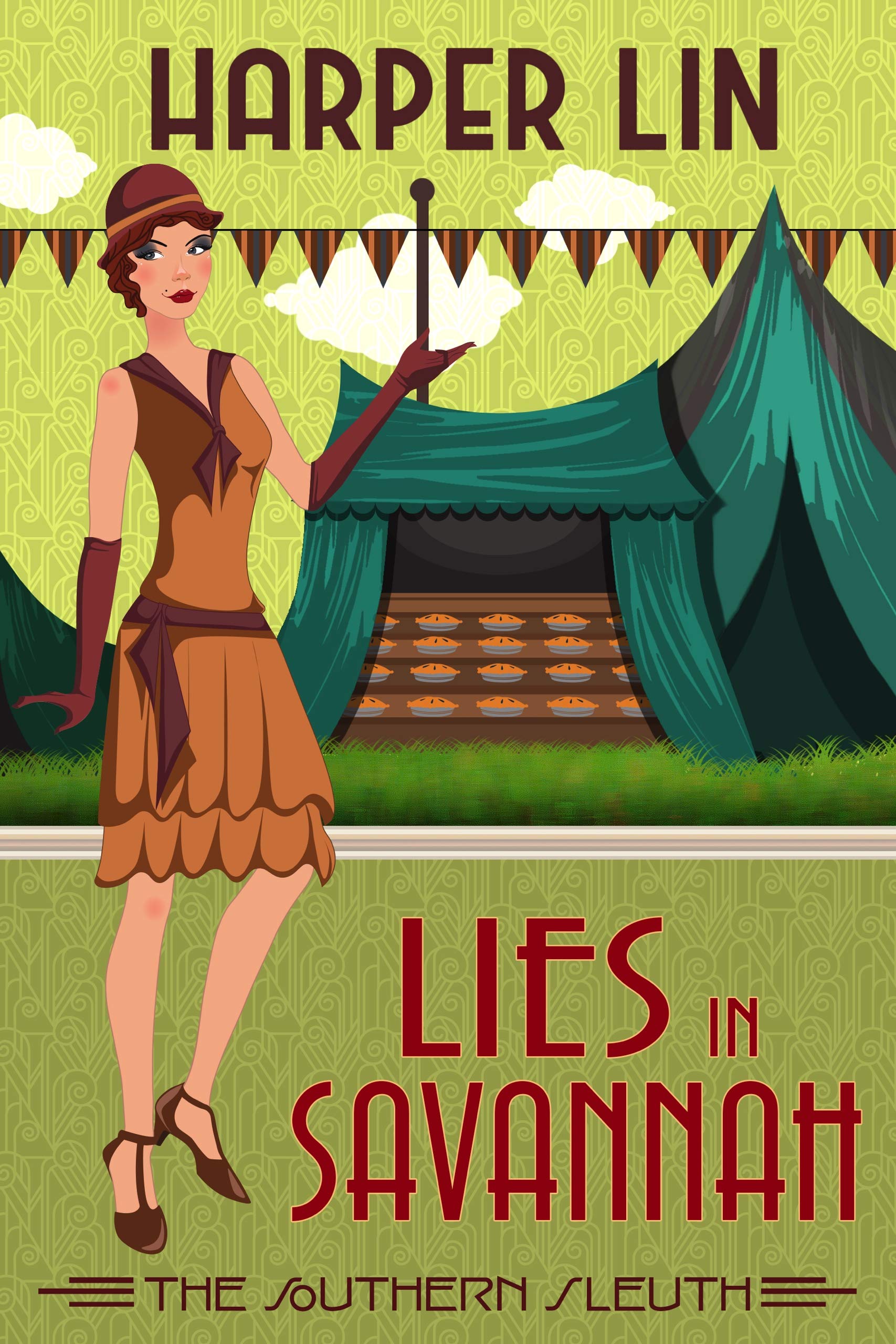 Lies in Savannah book cover