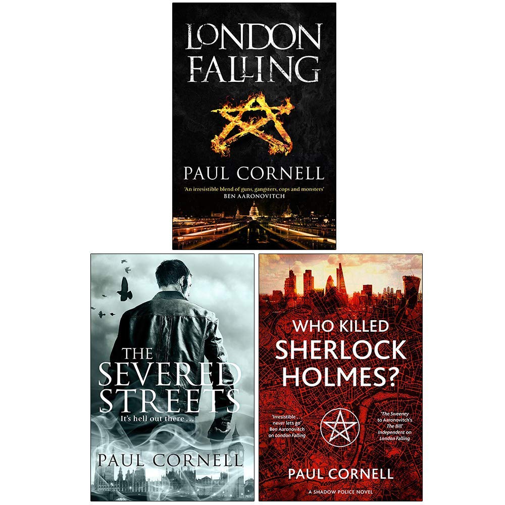 Shadow Police Series 3 Books Collection Set By Paul Cornell by Paul