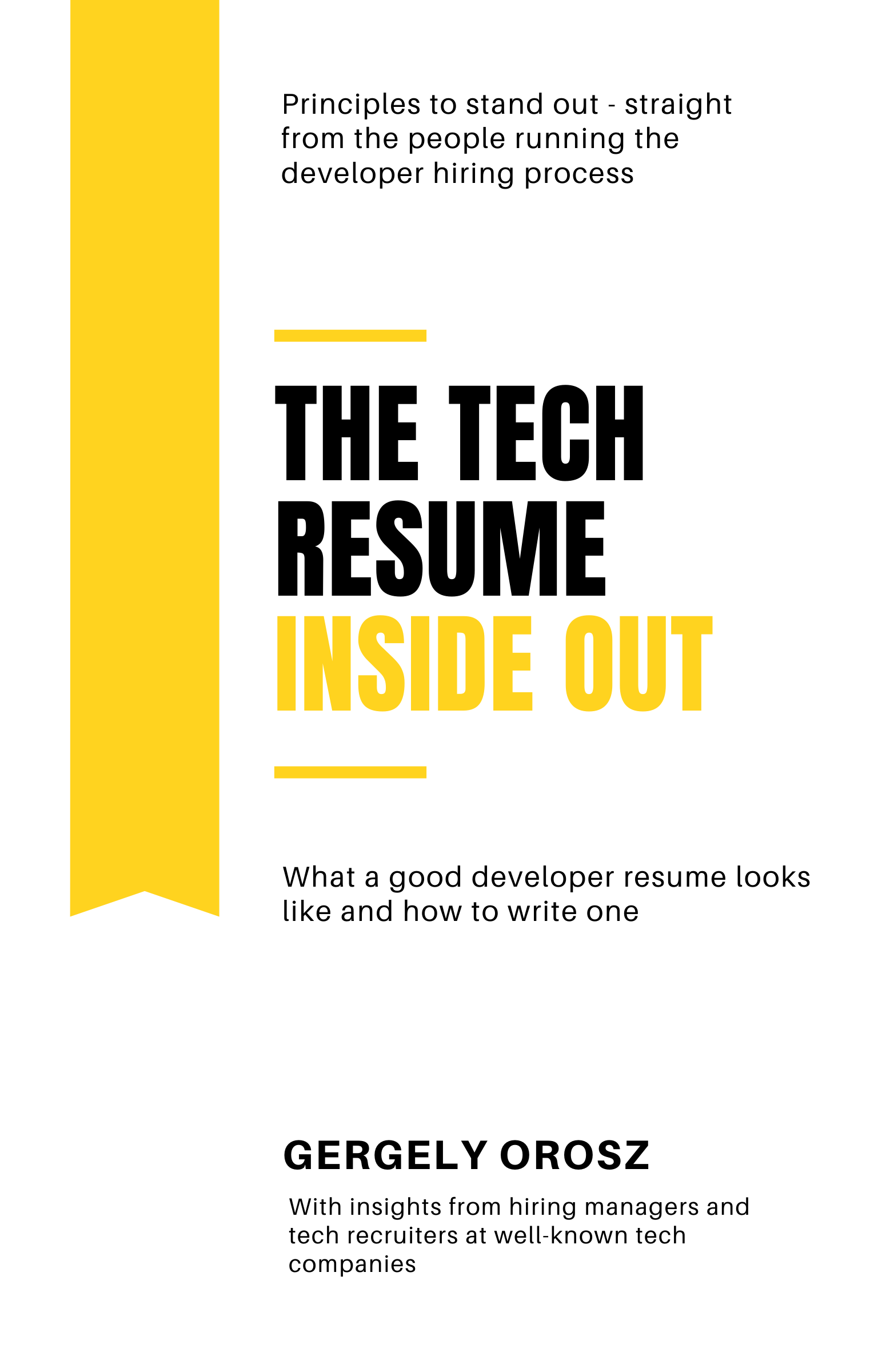 The Tech Resume Inside Out